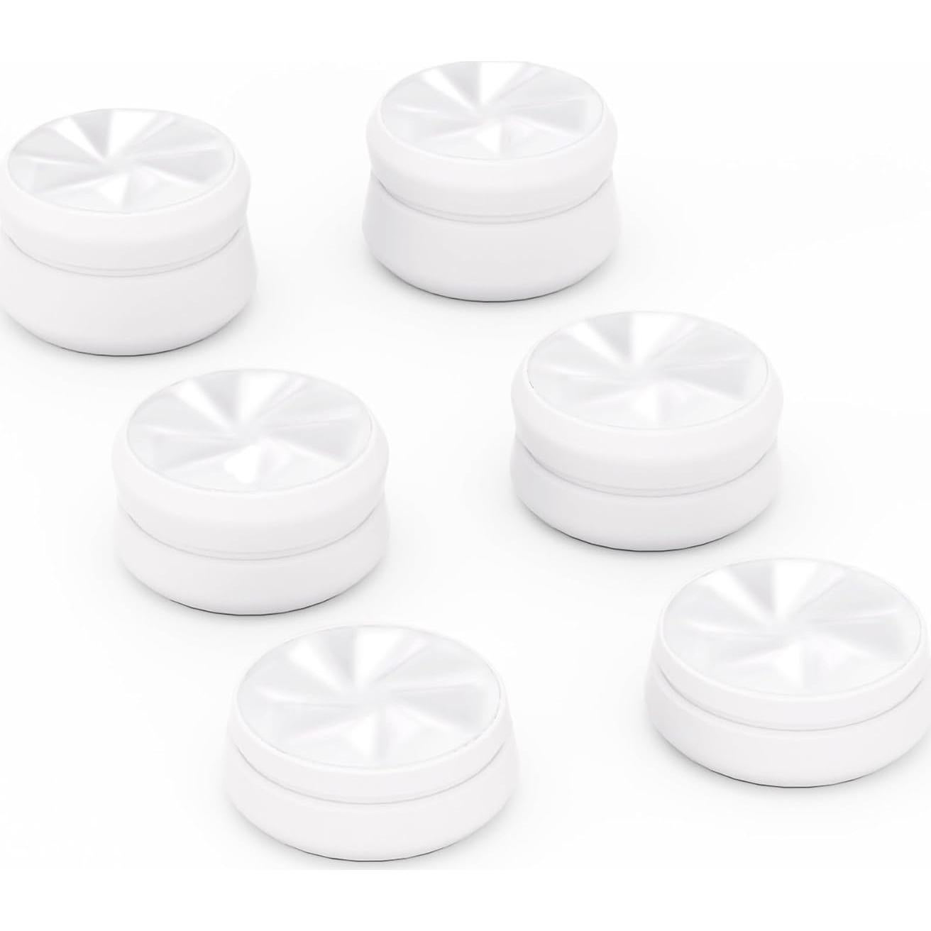 Tapas de Joystick Ergonómicas PlayVital para PS5, PS4 y Xbox - Blanco