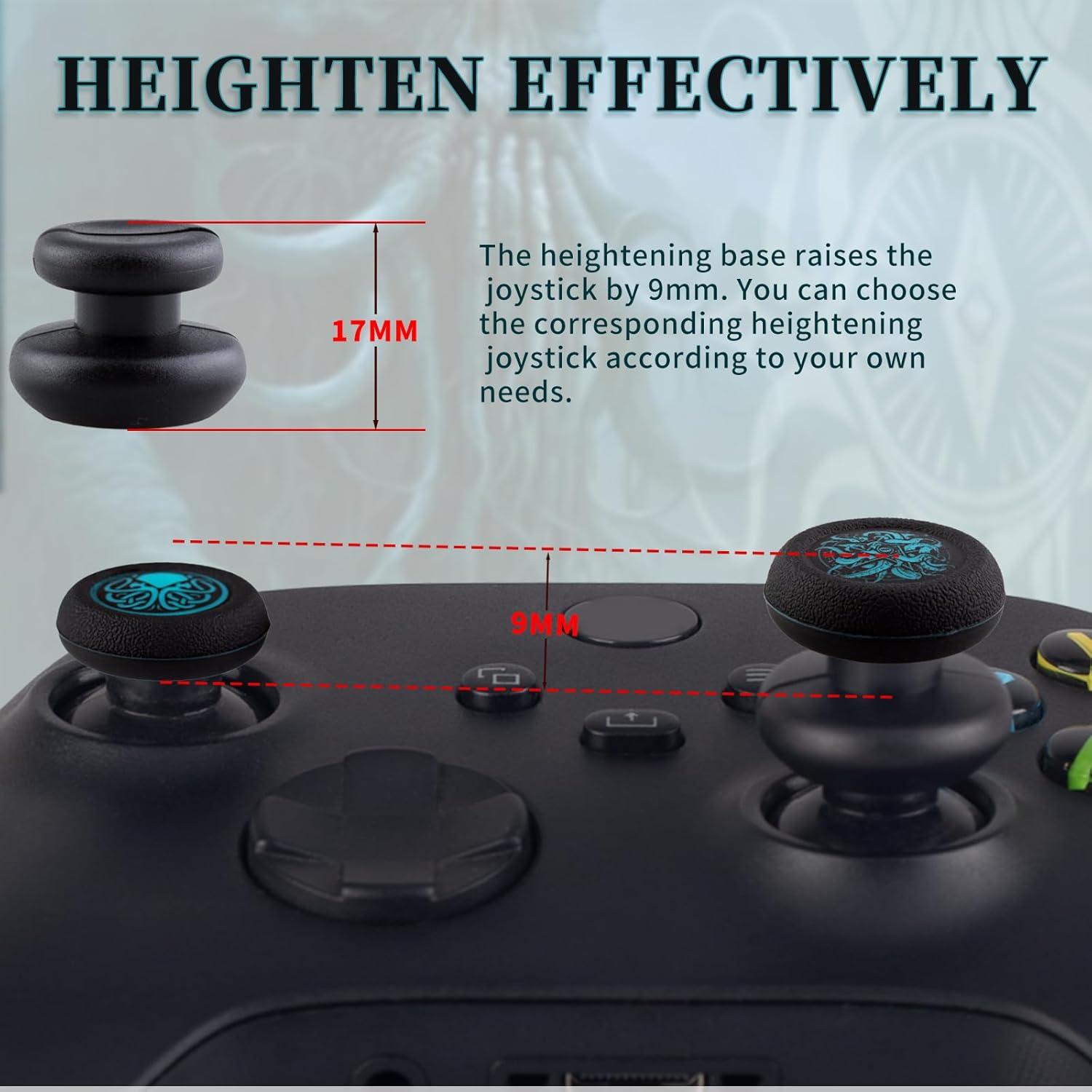 Controles de Pulgar SoAegis para Xbox One/Series X - 4 PCS