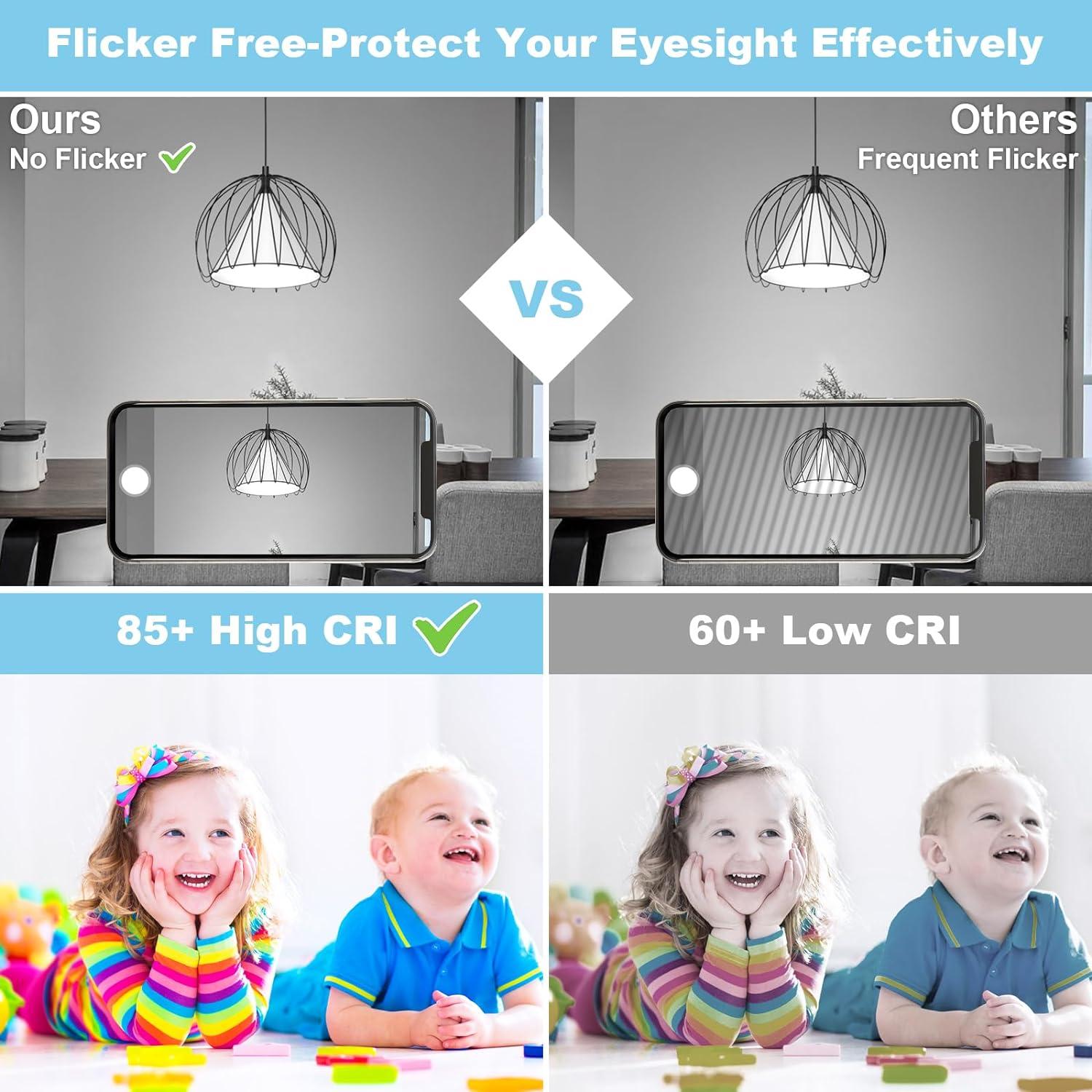 Bombilla LED A15 Hansang 6W E26 Luz Diurna 5000K 600 Lúmenes