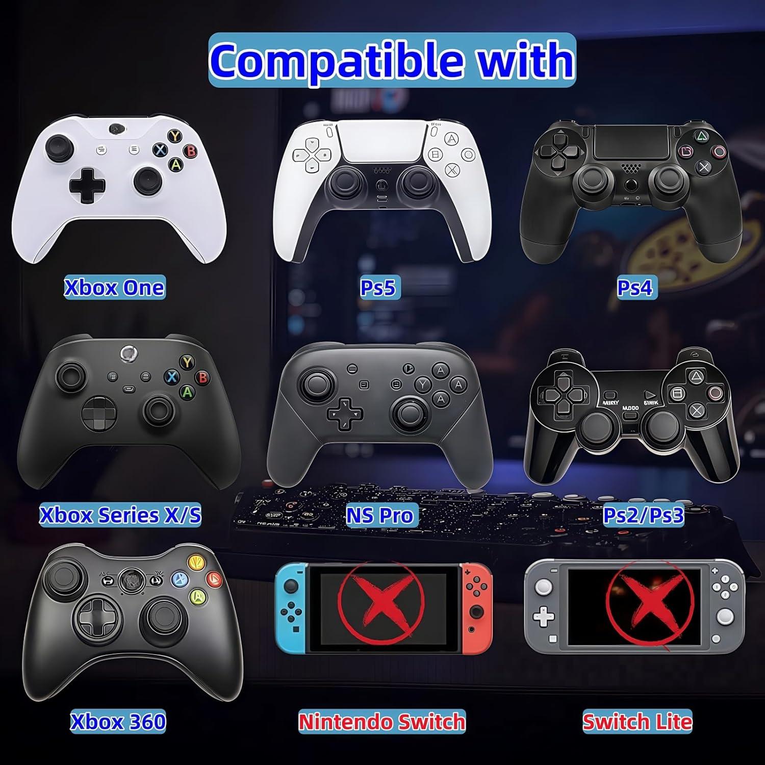 Cubiertas de Silicona para Joystick Teiyii - 12 Piezas Antideslizantes