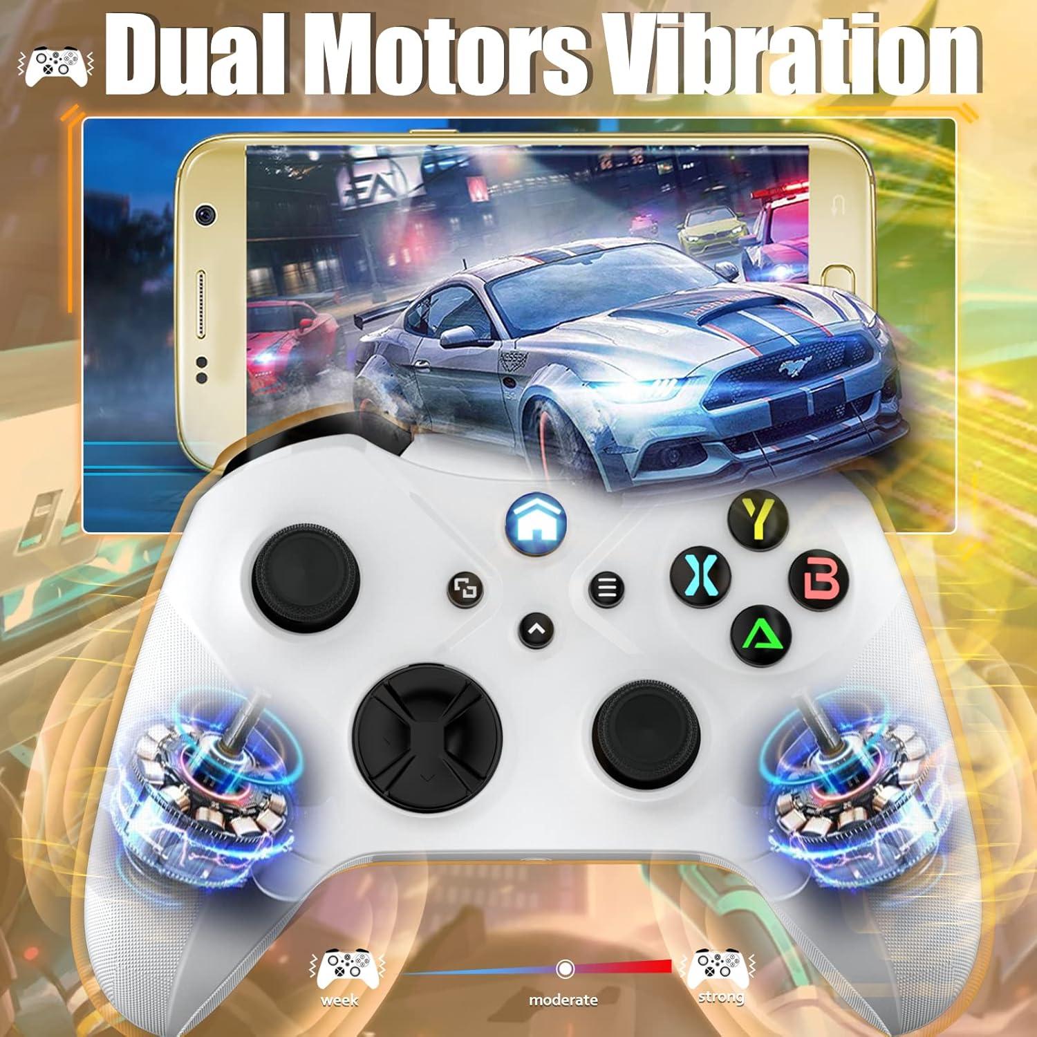 Controlador Inalámbrico Dinosoo para Xbox One/Series X/S - Bluetooth, Doble Vibración, Turbo