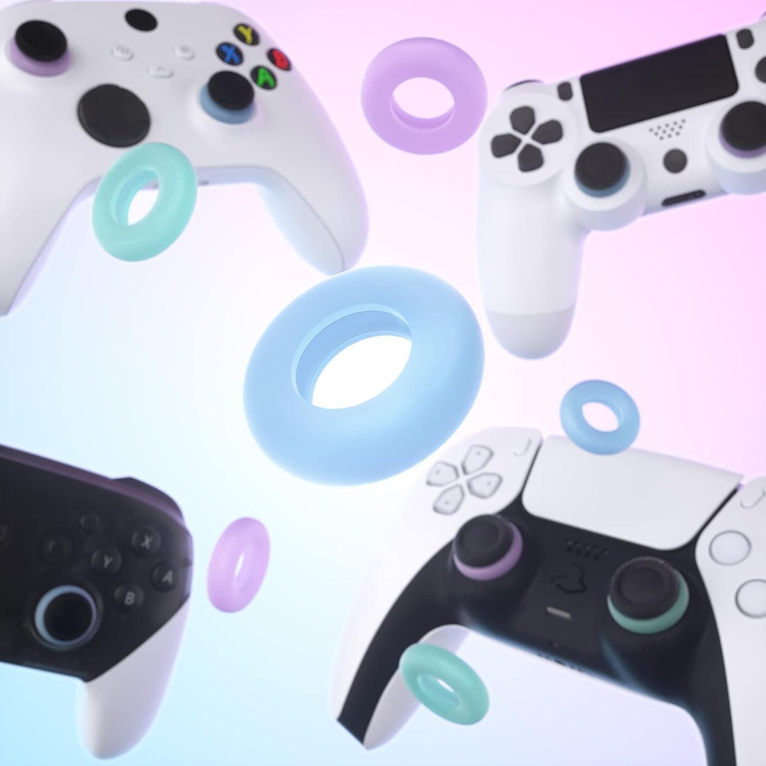 Anillos de Precisión PlayVital para Joystick PS5/Xbox/Switch