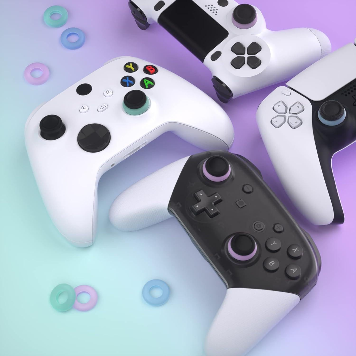Anillos de Precisión PlayVital para Joystick PS5/Xbox/Switch