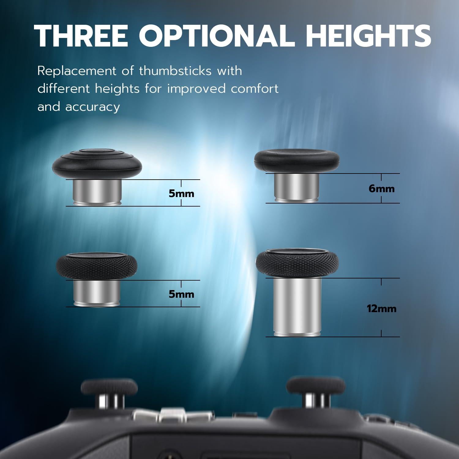 Mcbazel 13 en 1 Joysticks y Paddles para Xbox One Elite 2