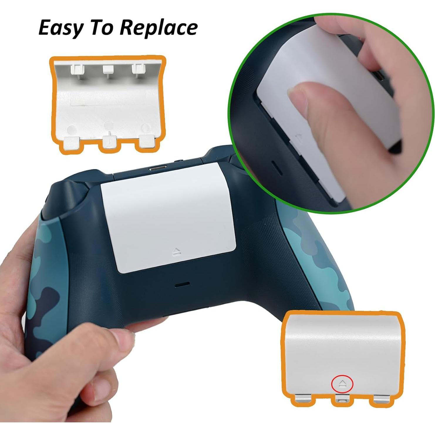 Tapa de Batería para Controlador Xbox Series X/S - 4 Pcs