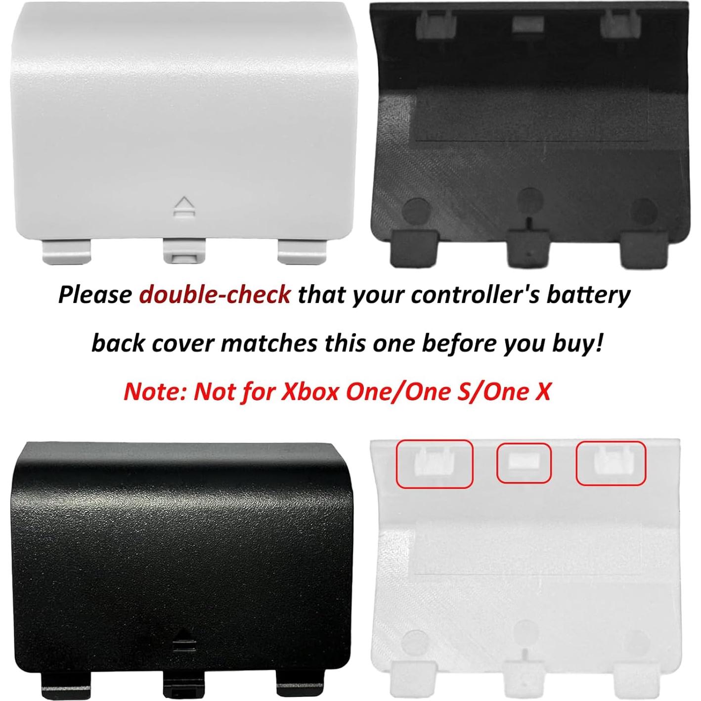 Tapa de Batería para Controlador Xbox Series X/S - 4 Pcs