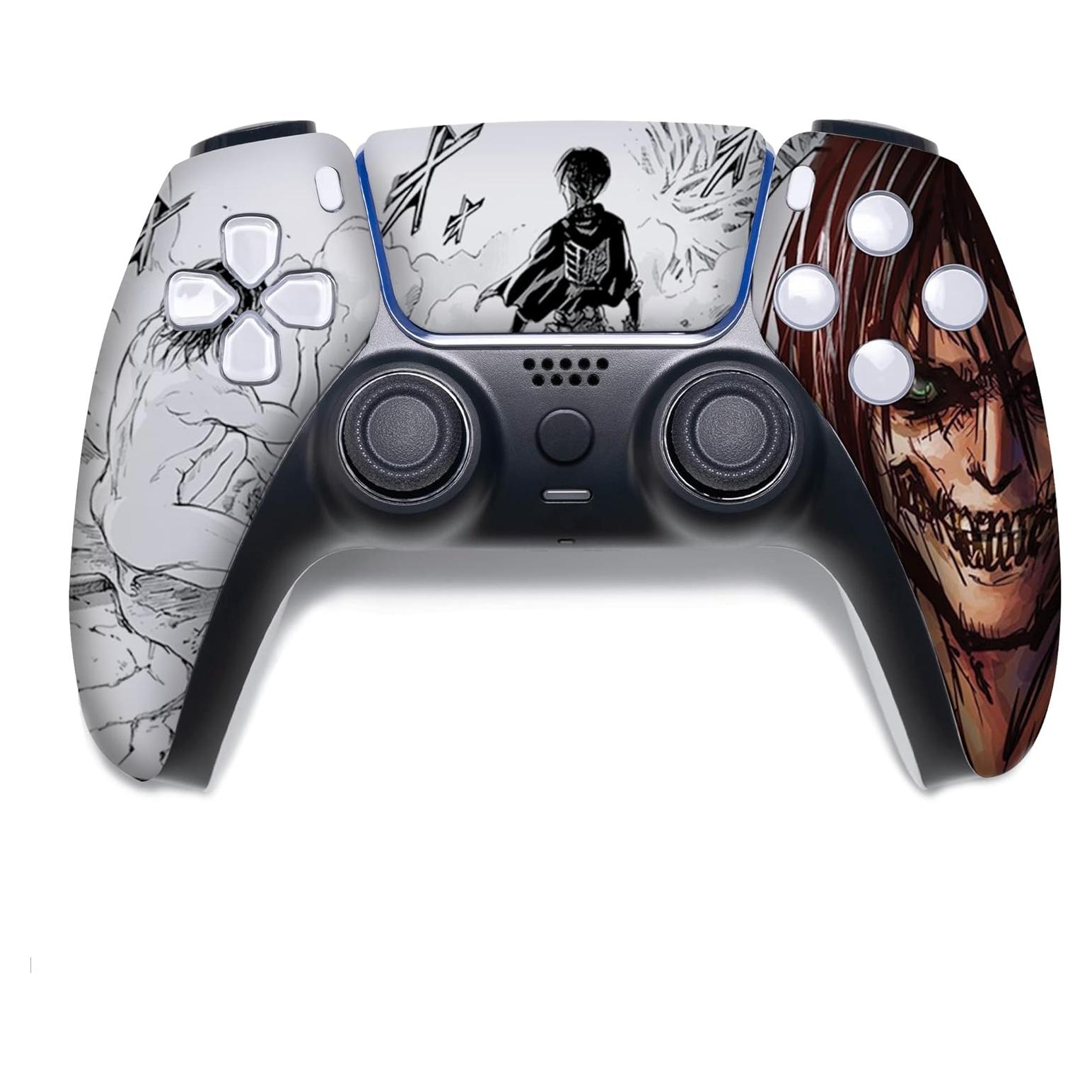 Controlador PS5 Inalámbrico BCB Attack On Titan Personalizado