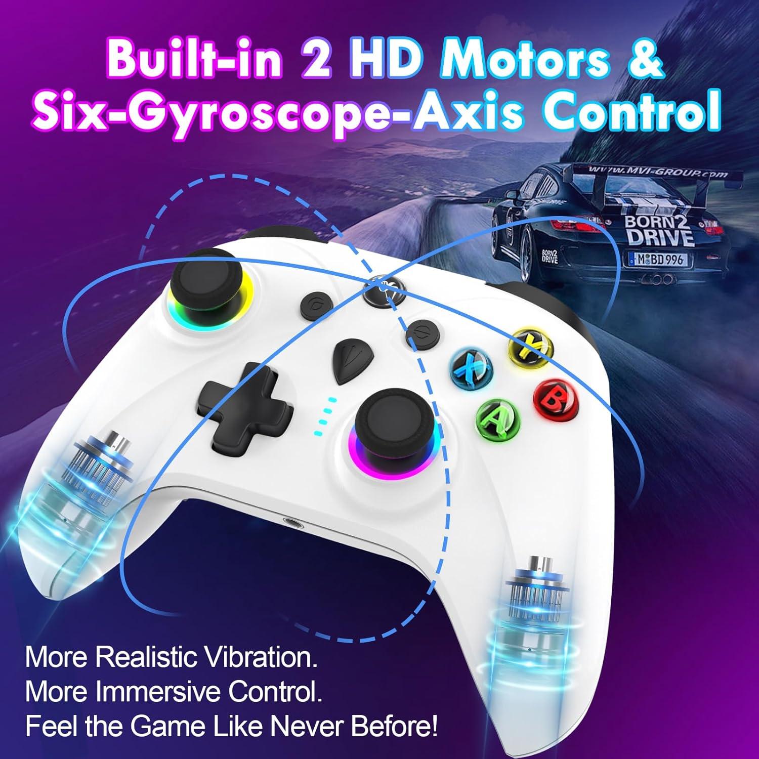 Controlador con cable Ugame Viper para Xbox/PS4/Switch/PC