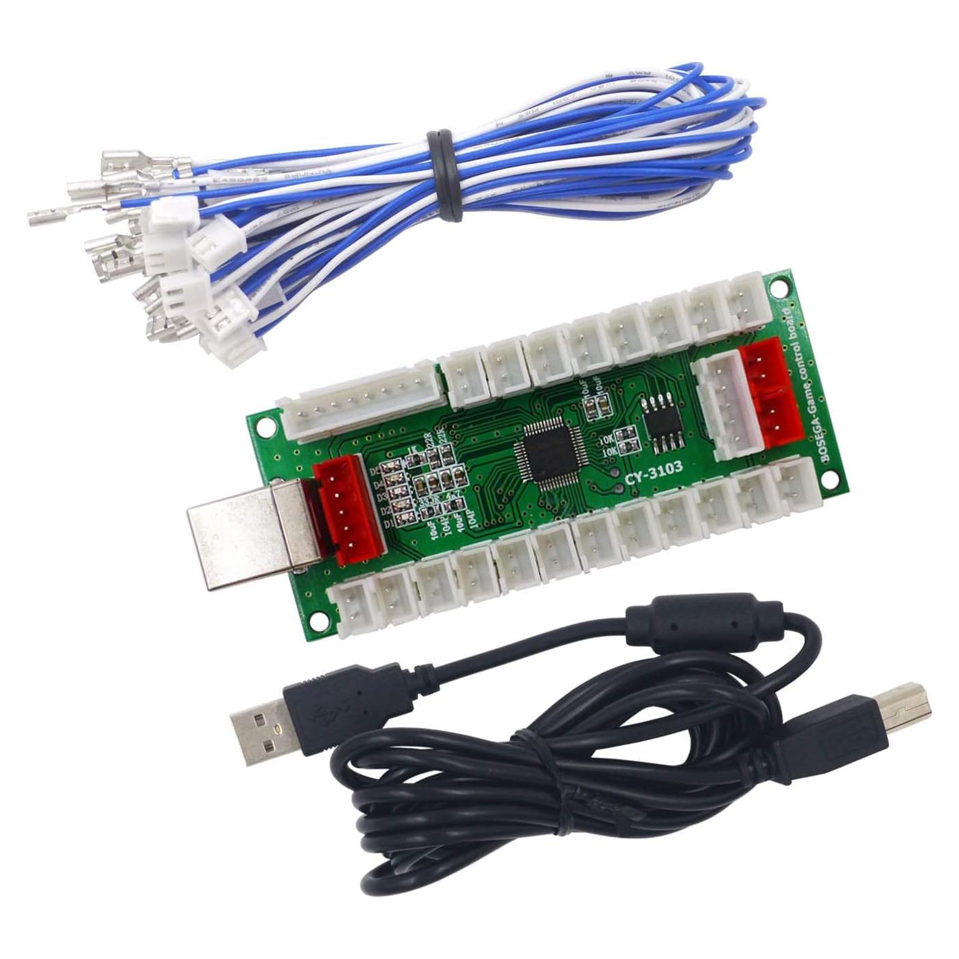 Codificador USB de Arcade SJ@JX para PC y PS3, Sin Retardo