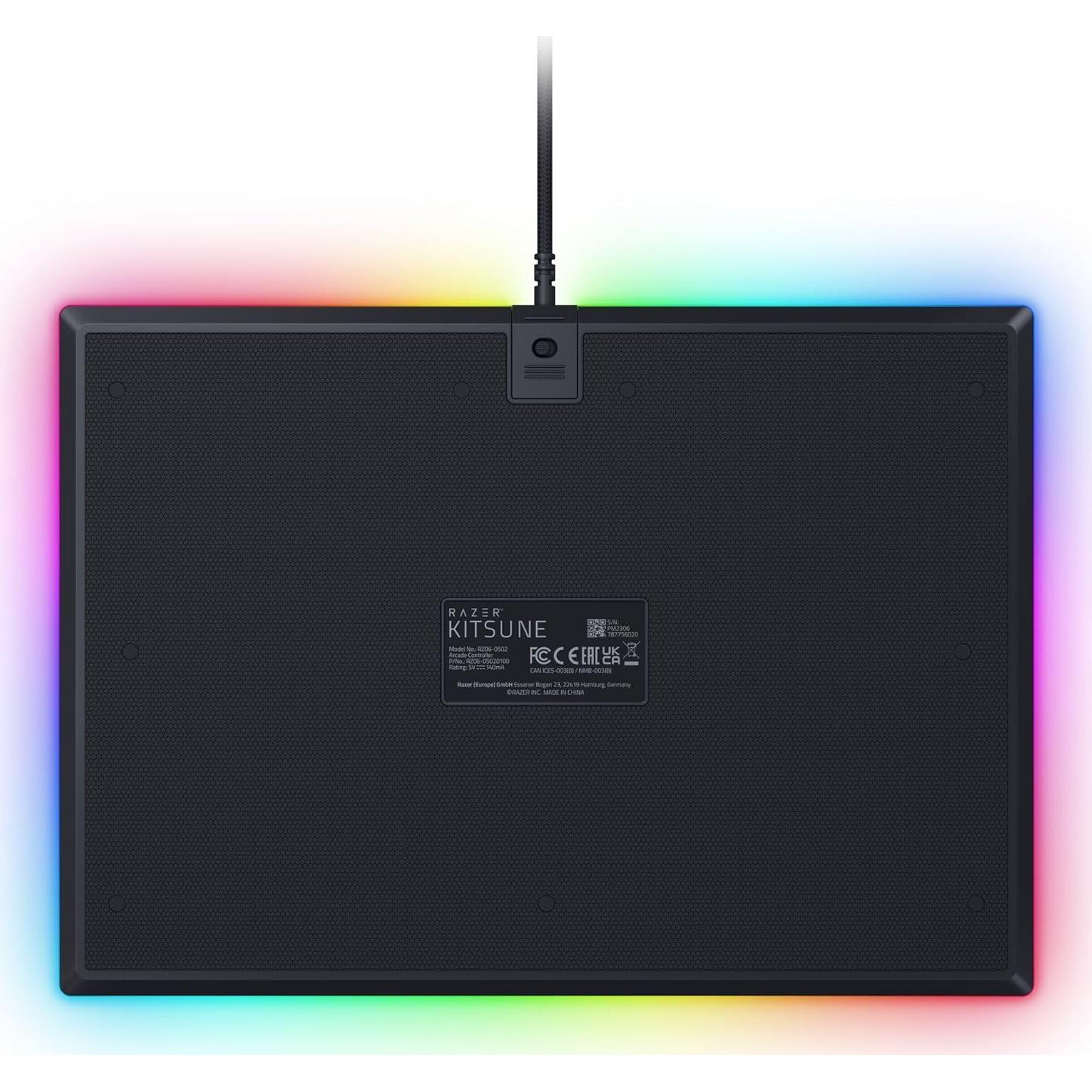 Controlador Arcade Razer Kitsune para PS5 y PC - Óptico RGB