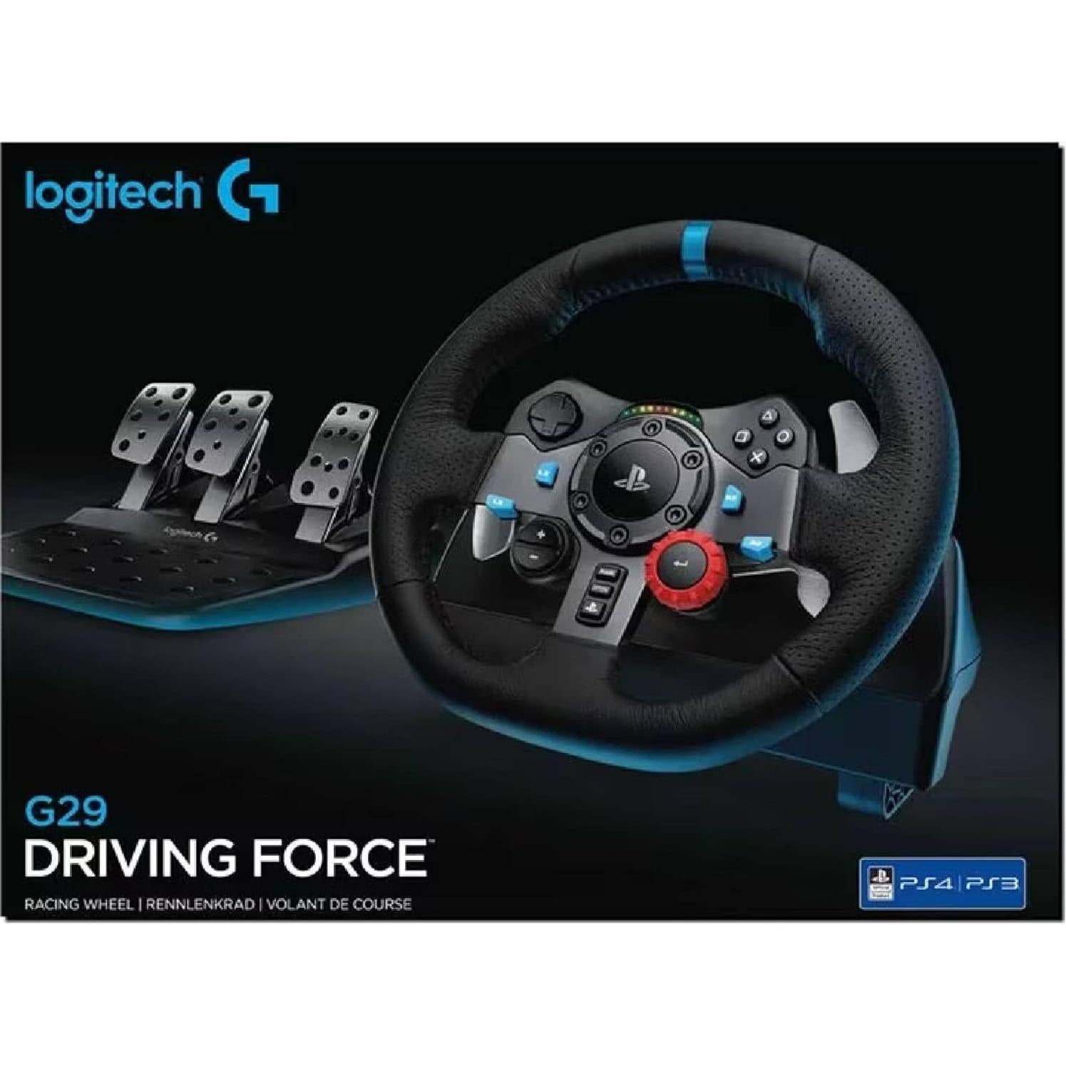 Volante de Carreras Logitech G29 para PlayStation 4 y 3