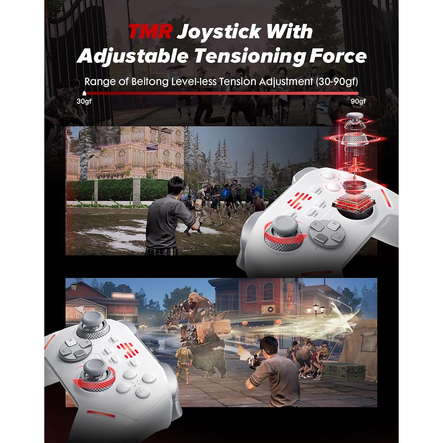 Controlador Inalámbrico BEITONG KP40 para PC, Switch y Android