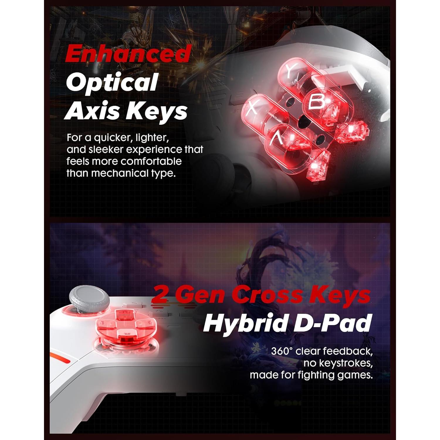 Controlador Inalámbrico BEITONG KP40 para PC, Switch y Android