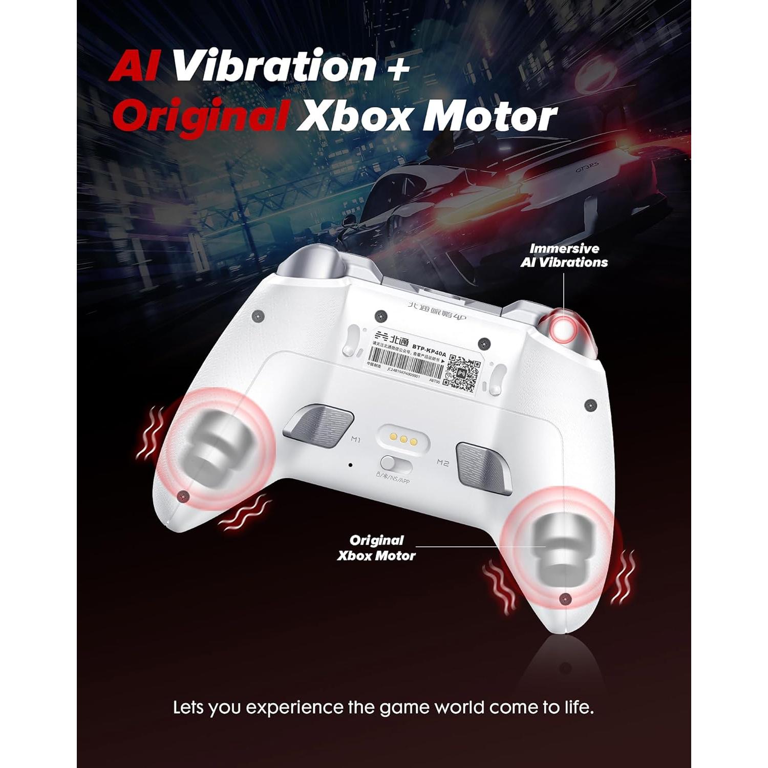 Controlador Inalámbrico BEITONG KP40 para PC, Switch y Android