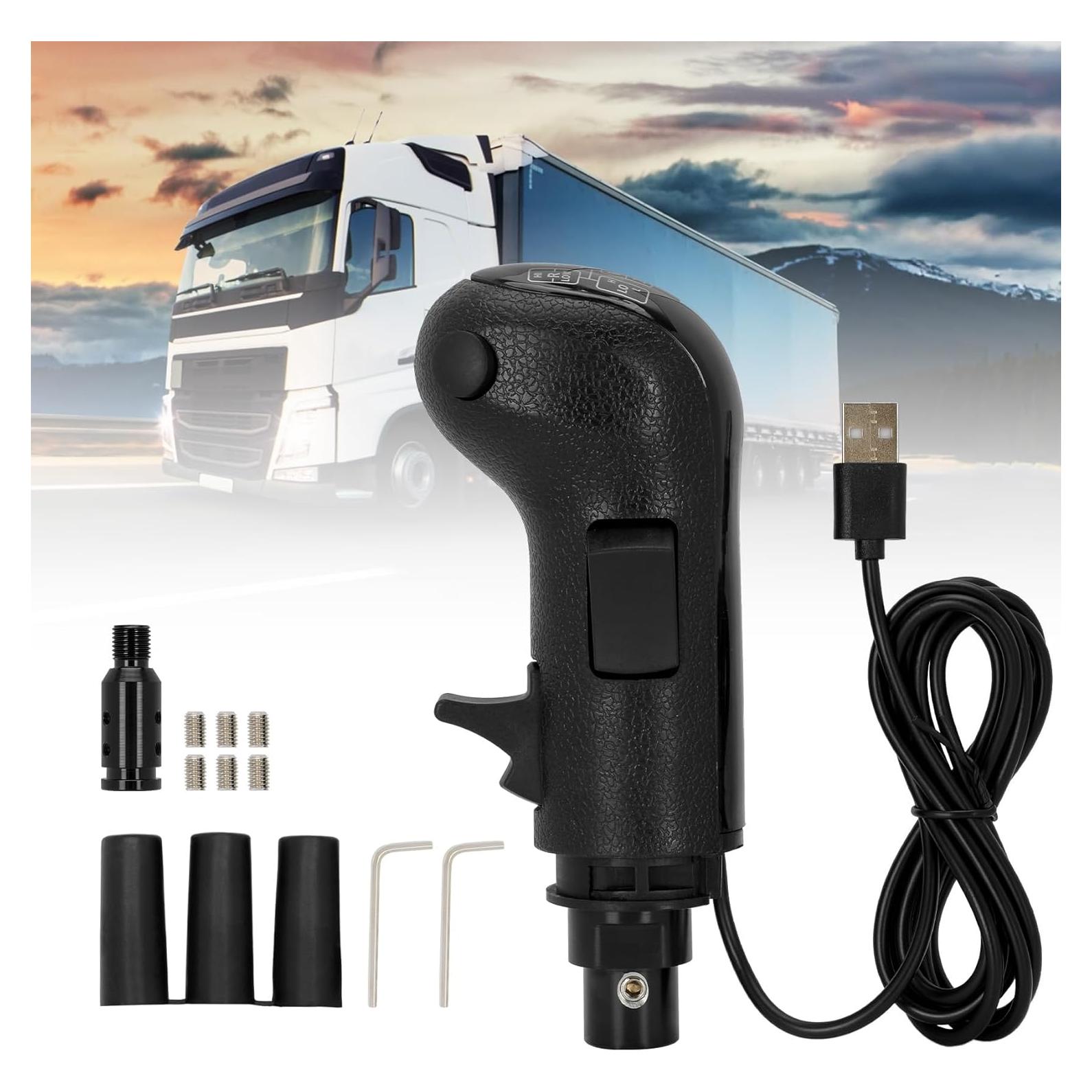 Cambiador USB Besilo para Simuladores de Camiones 18 Velocidades