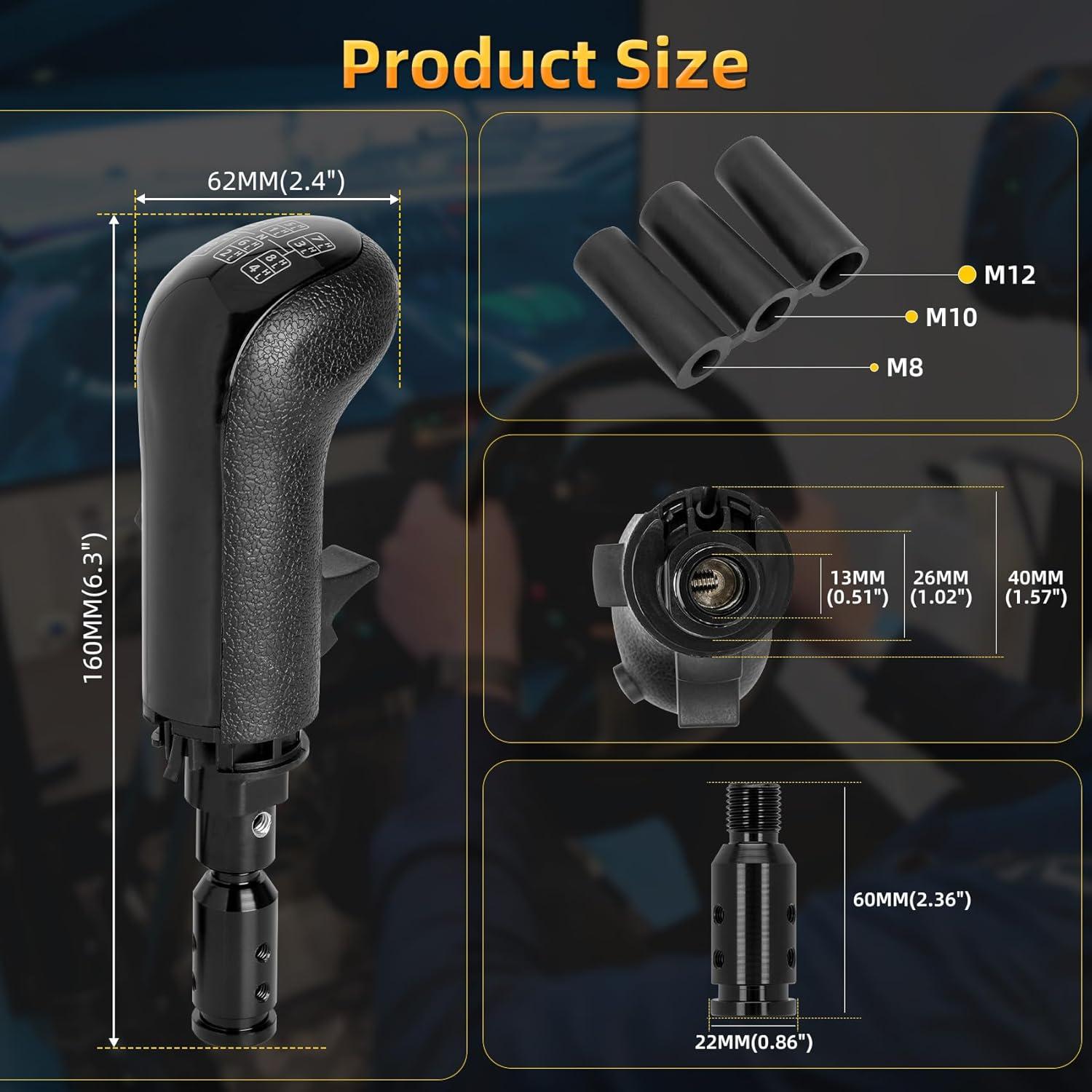 Cambiador USB Besilo para Simuladores de Camiones 18 Velocidades