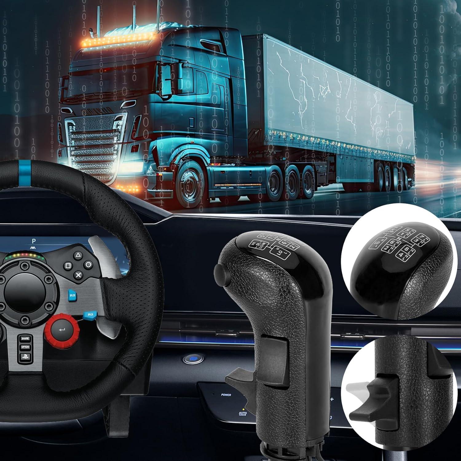 Cambiador USB Besilo para Simuladores de Camiones 18 Velocidades