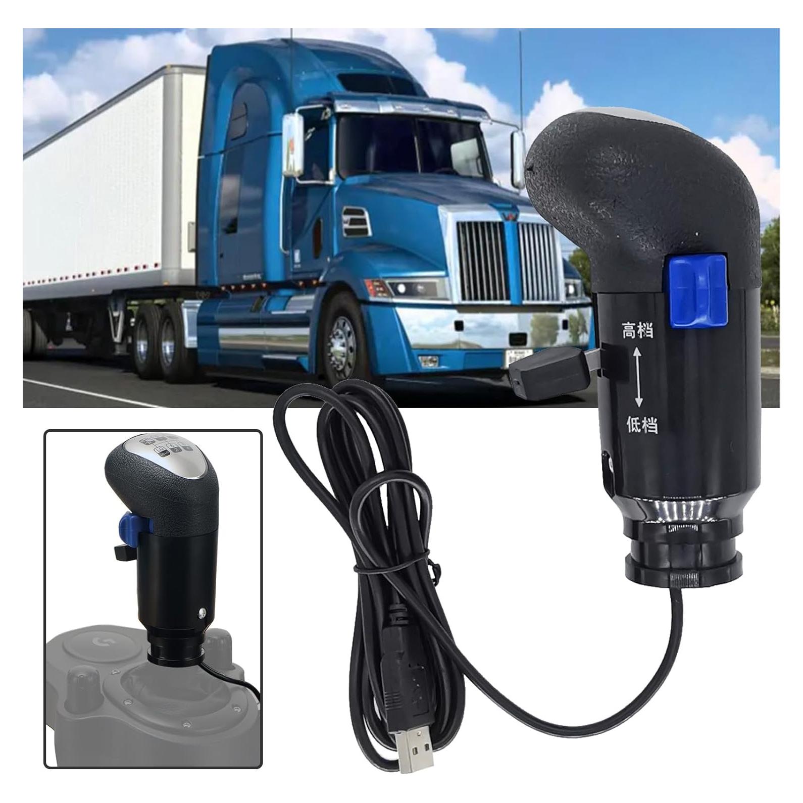 Perilla de Cambio USB Mkbve para Simuladores de Camión