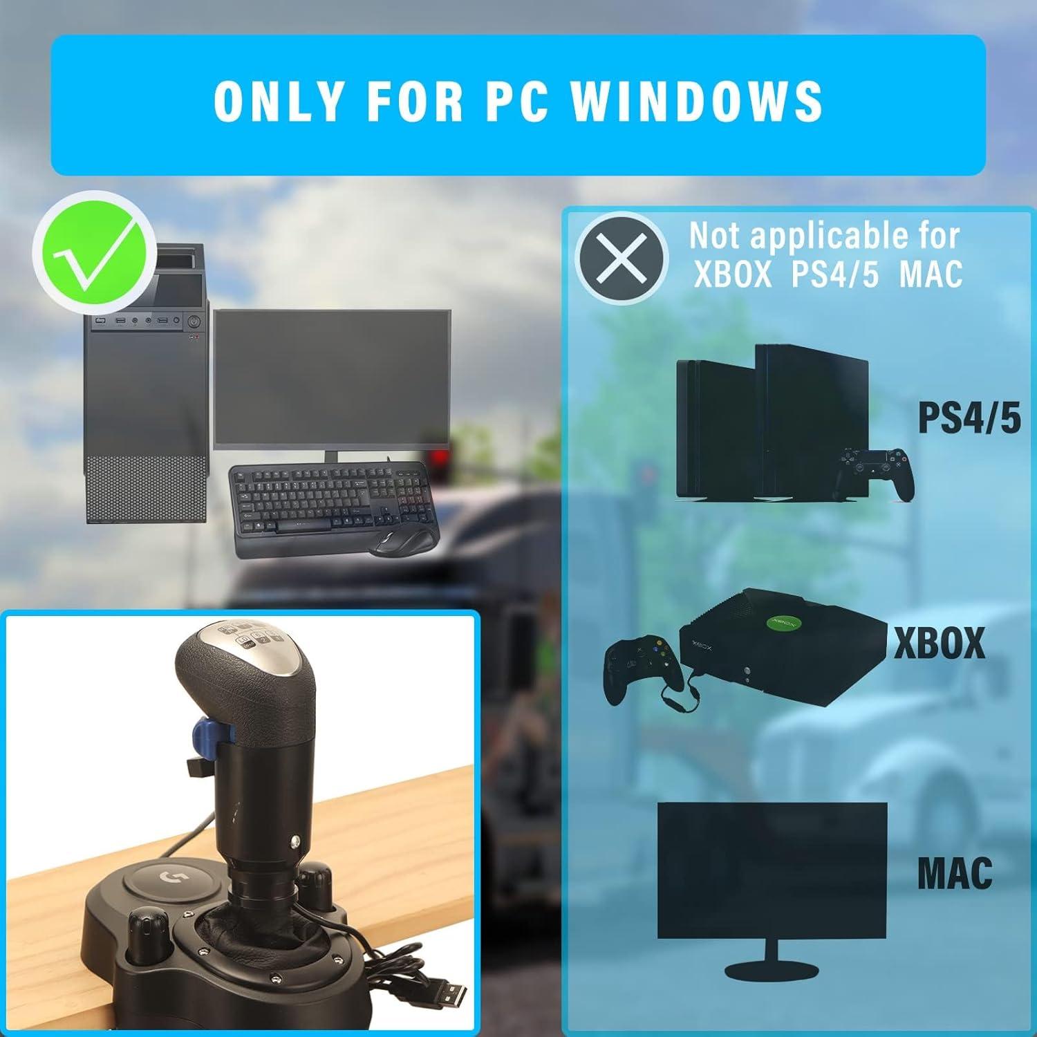 Perilla de Cambio USB Mkbve para Simuladores de Camión