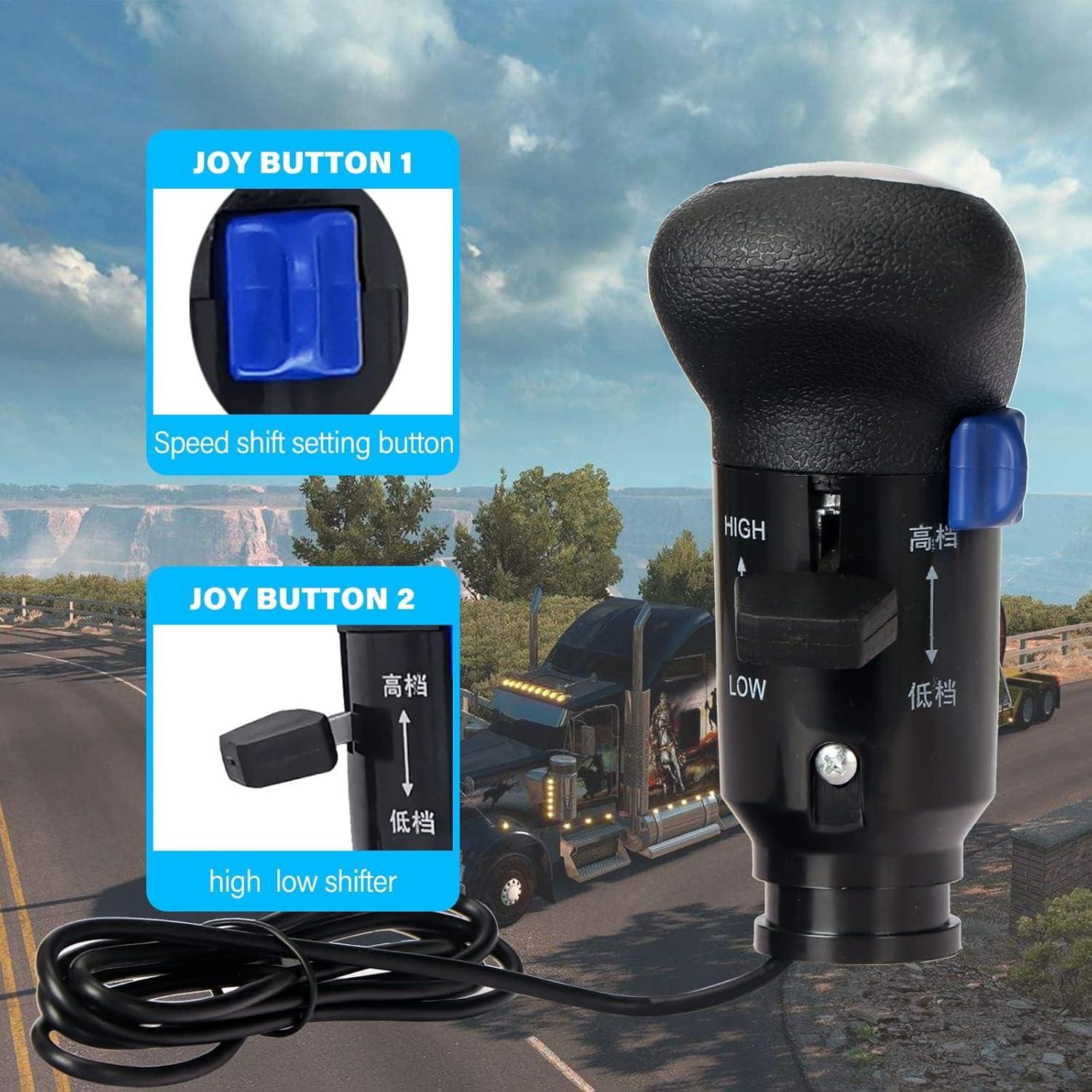 Perilla de Cambio USB Mkbve para Simuladores de Camión