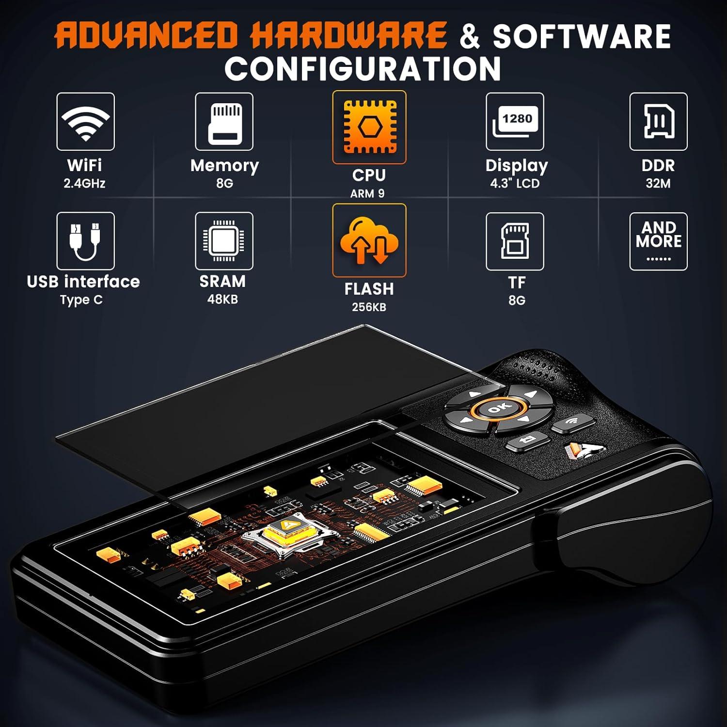 Escáner Diag. ANCEL HD430 para Camiones Diésel, Regeneración DPF