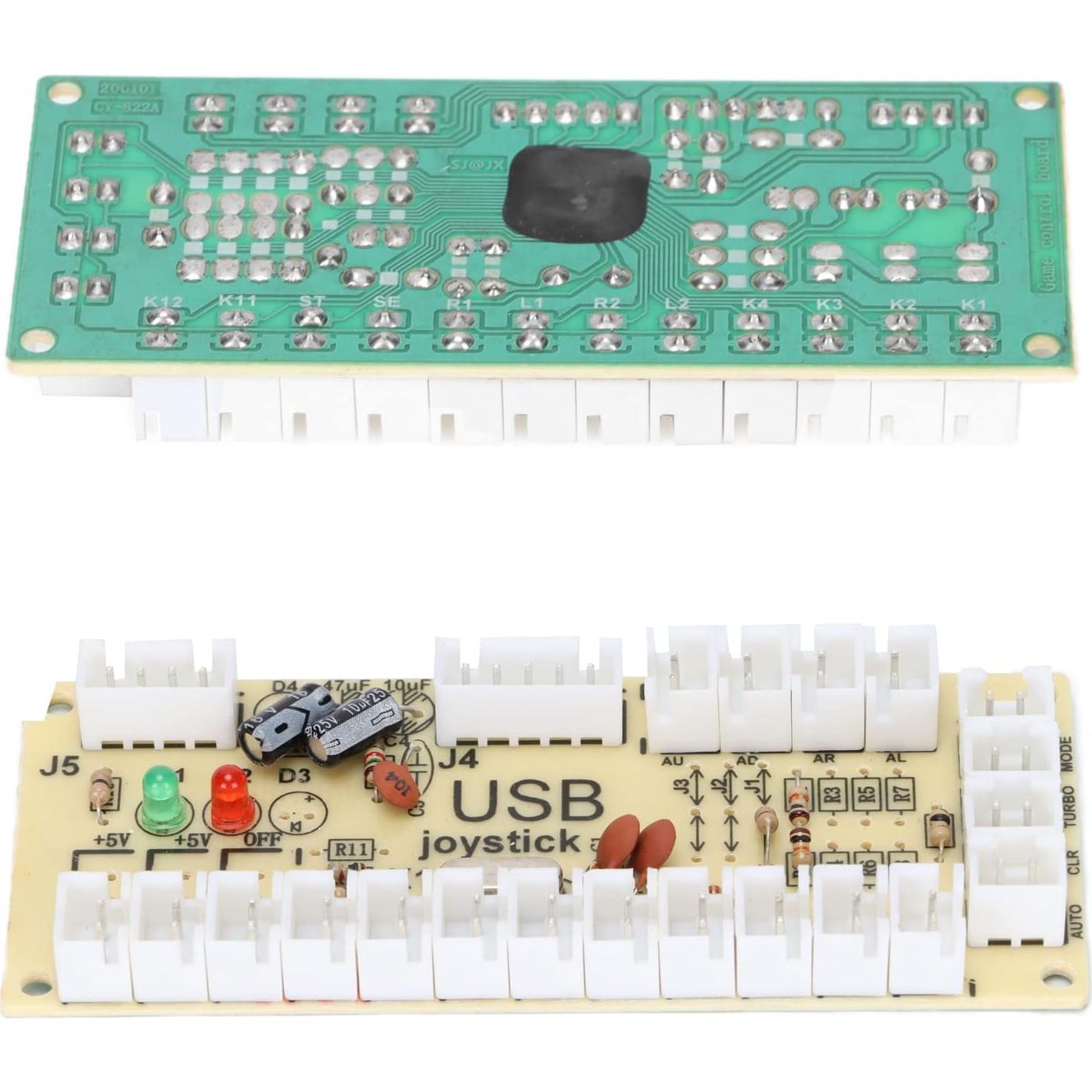 Codificador USB para Controlador de Juego ASHATA QM070913 Doble