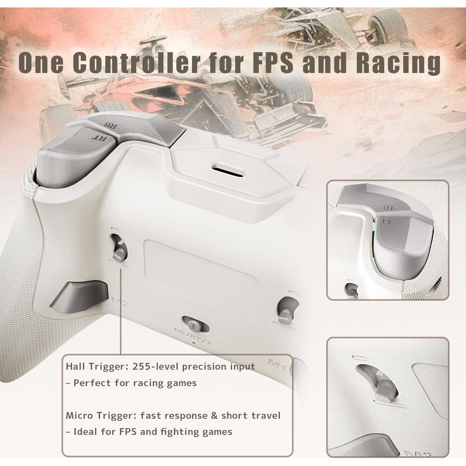 Controlador Inalámbrico PeriphX PX808 para PC y Consolas