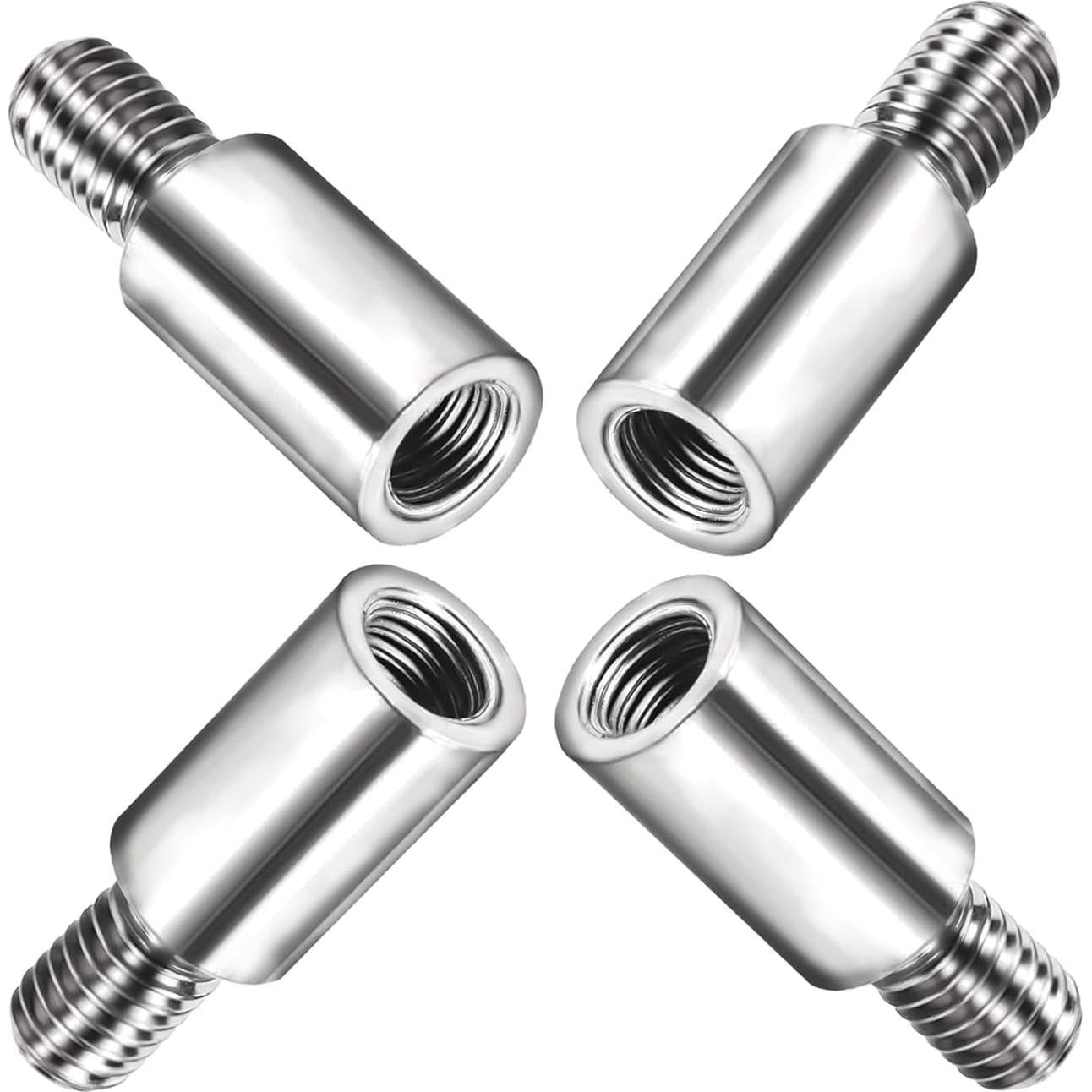 Kit de Extensores de Eje M6 Gallipower 4 Piezas Acero Inoxidable