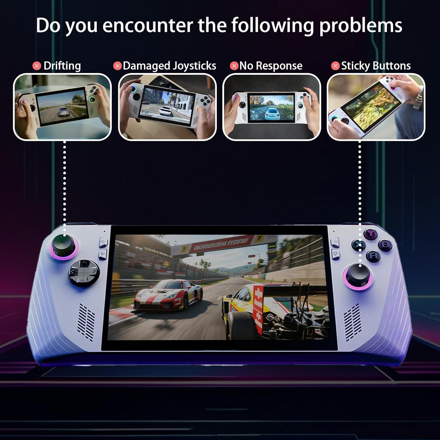 Reemplazo Joystick SunDiss para Asus ROG Ally RC71L y GPD Win 3