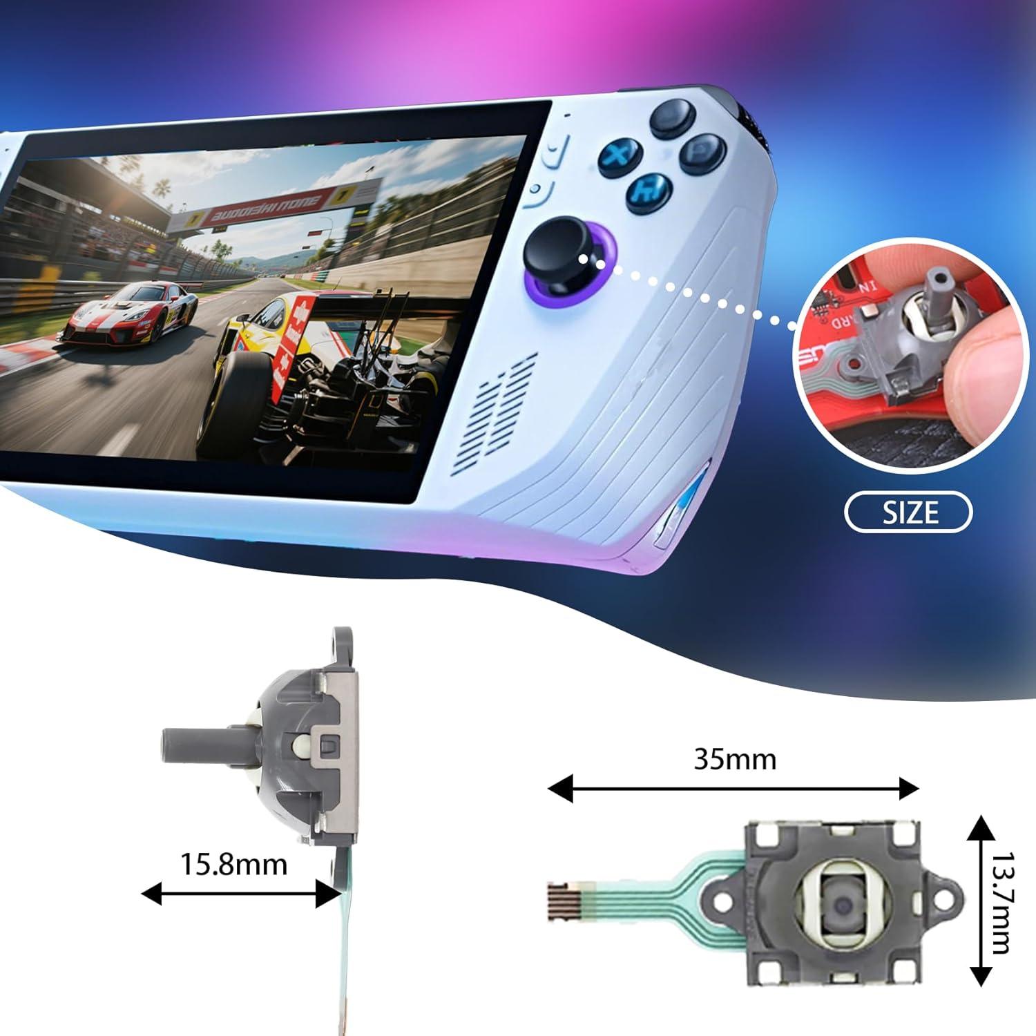 Reemplazo Joystick SunDiss para Asus ROG Ally RC71L y GPD Win 3