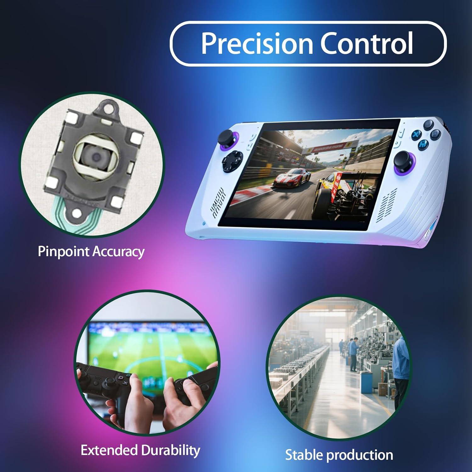 Reemplazo Joystick SunDiss para Asus ROG Ally RC71L y GPD Win 3