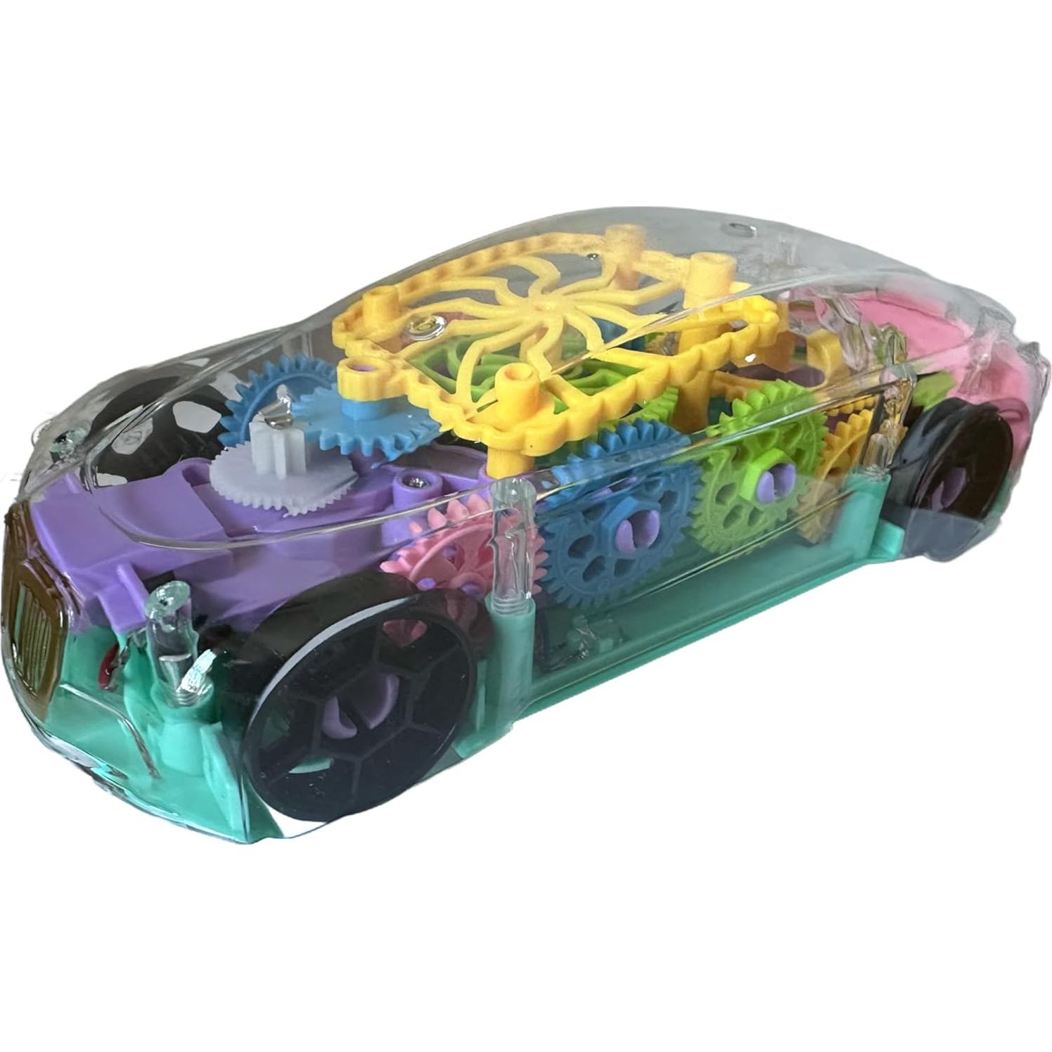 Juego de 2 Coches Juguete LED SapphireM - 20.32x13.97x8.89 cm