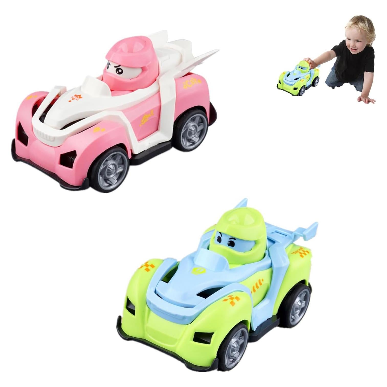 Conjunto de Coches de Carreras Johehe 2 Piezas 13 cm