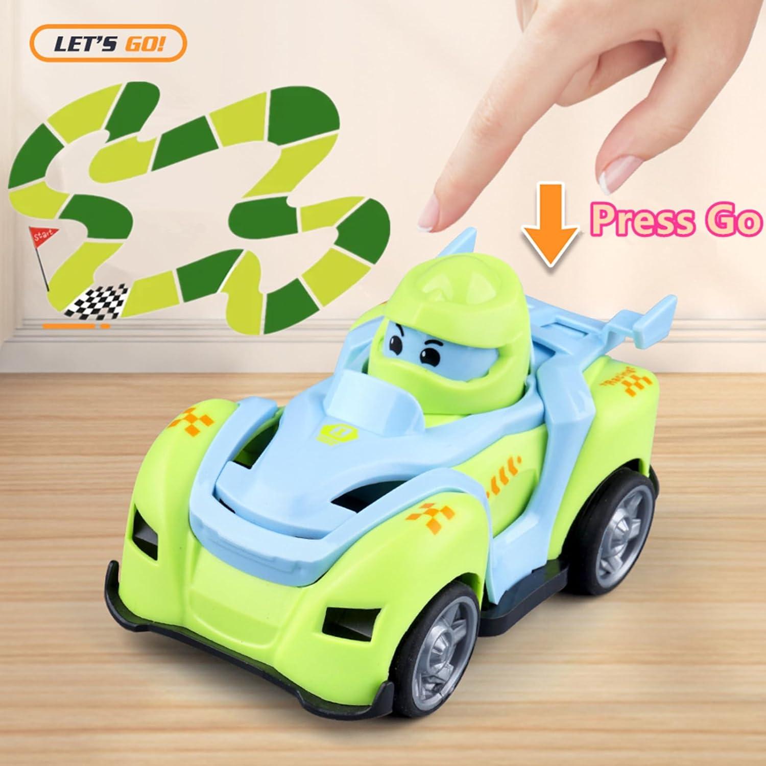 Conjunto de Coches de Carreras Johehe 2 Piezas 13 cm