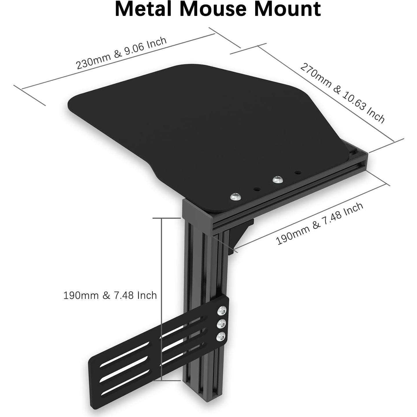 Soporte de Alfombrillas de Ratón Metal EG STARTS Ajustable