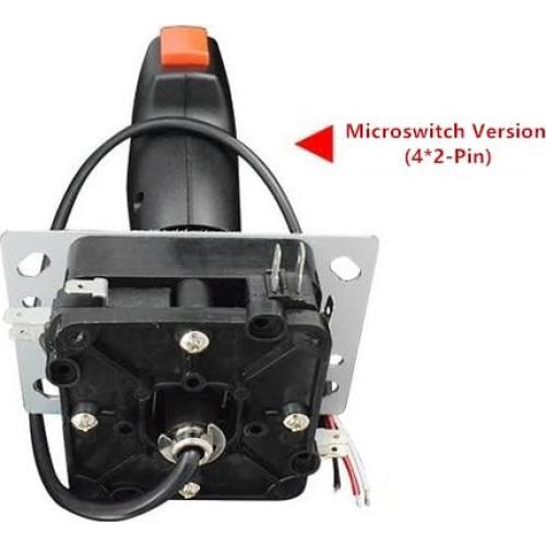 Joystick de Vuelo ZEZEFUFU Ergonómico con Microswitch