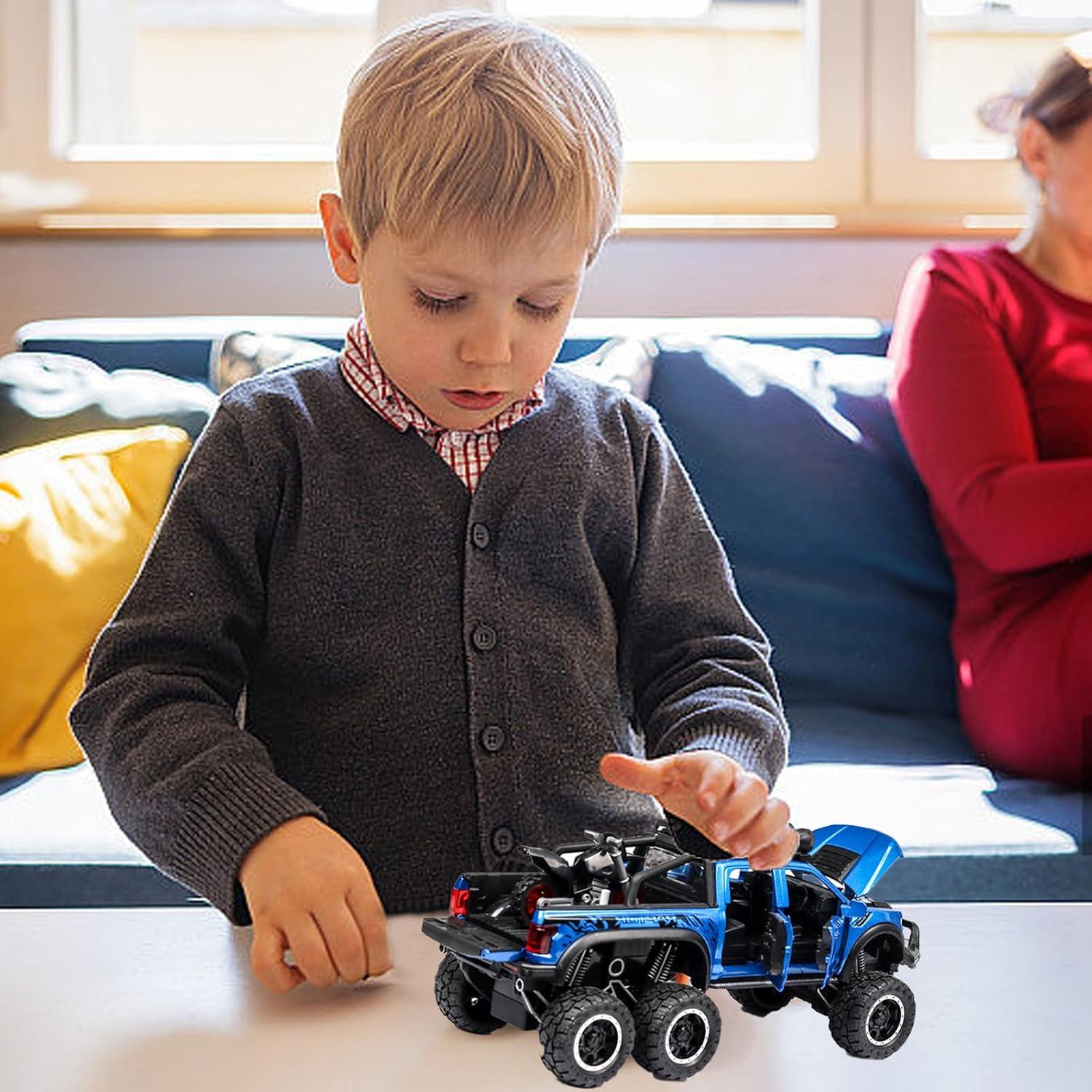 Camión de Juguete Pickup F150 Raptor UXRPTU 1:24 con Luz y Sonido