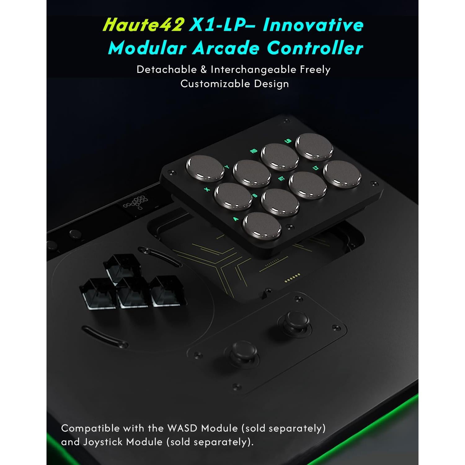 Conjunto de Controladores Arcade Sehawei X1 + Wingman XB 3