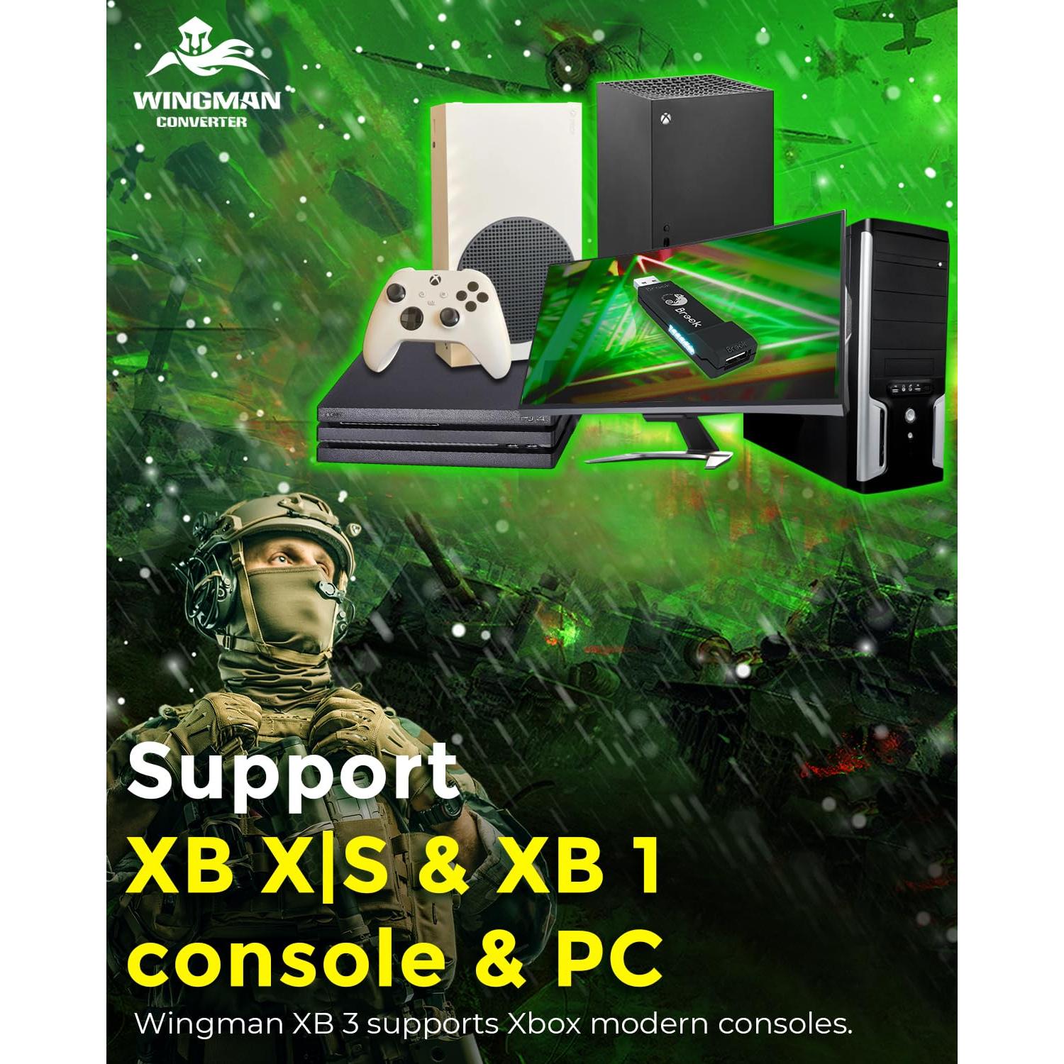 Conjunto de Controladores Arcade Sehawei X1 + Wingman XB 3