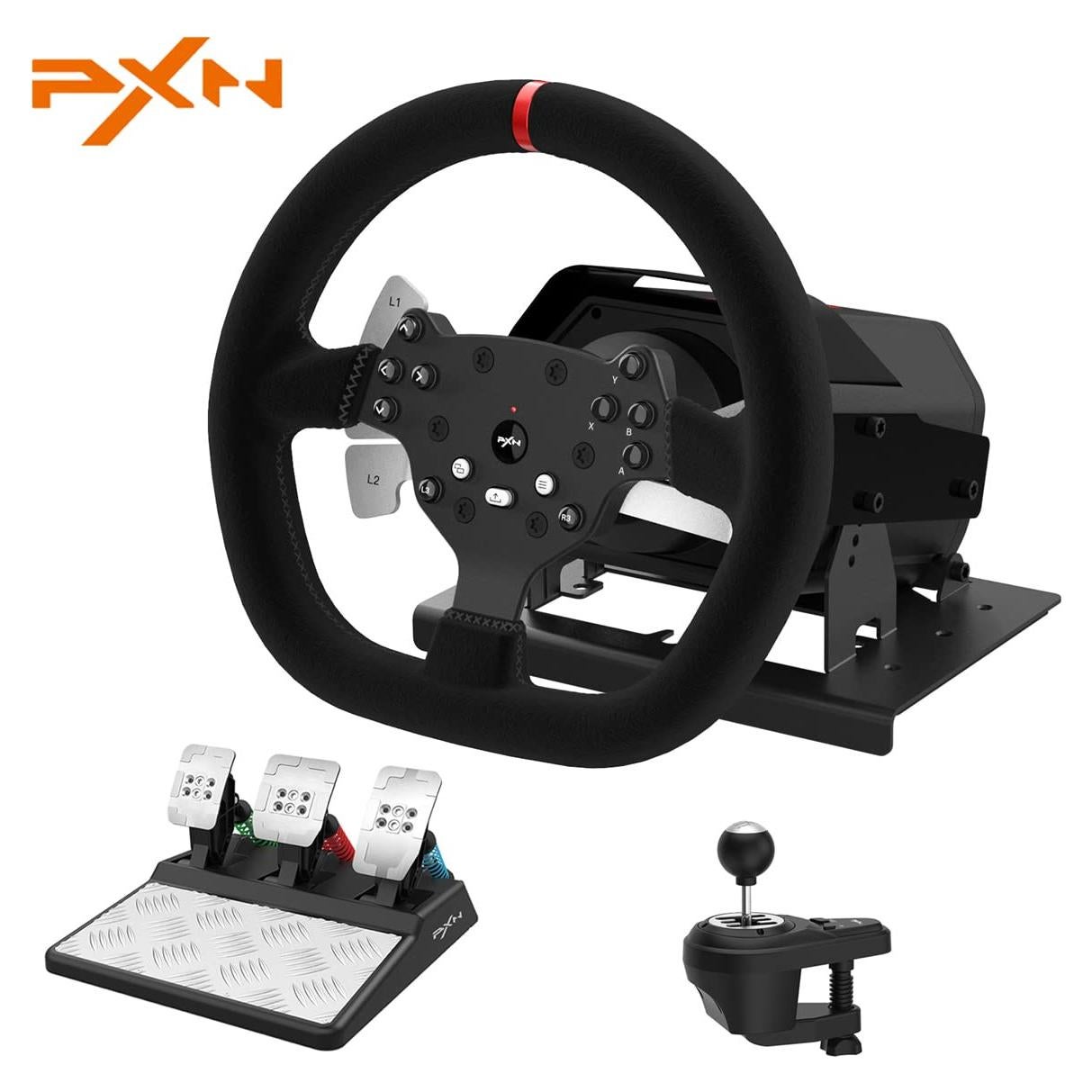 Volante de Carreras PXN V10 con Retroalimentación de Fuerza