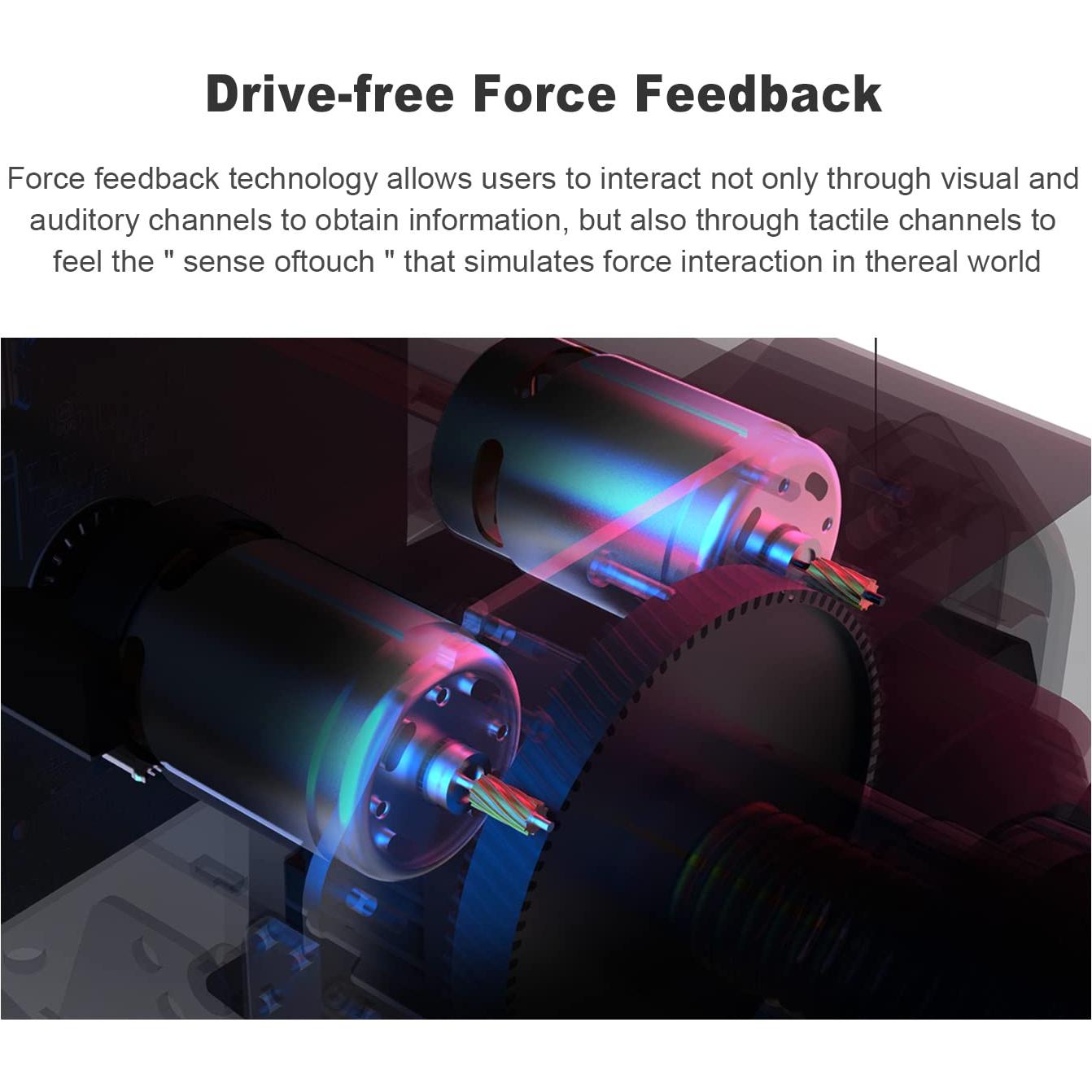 Volante de Carreras PXN V10 con Retroalimentación de Fuerza