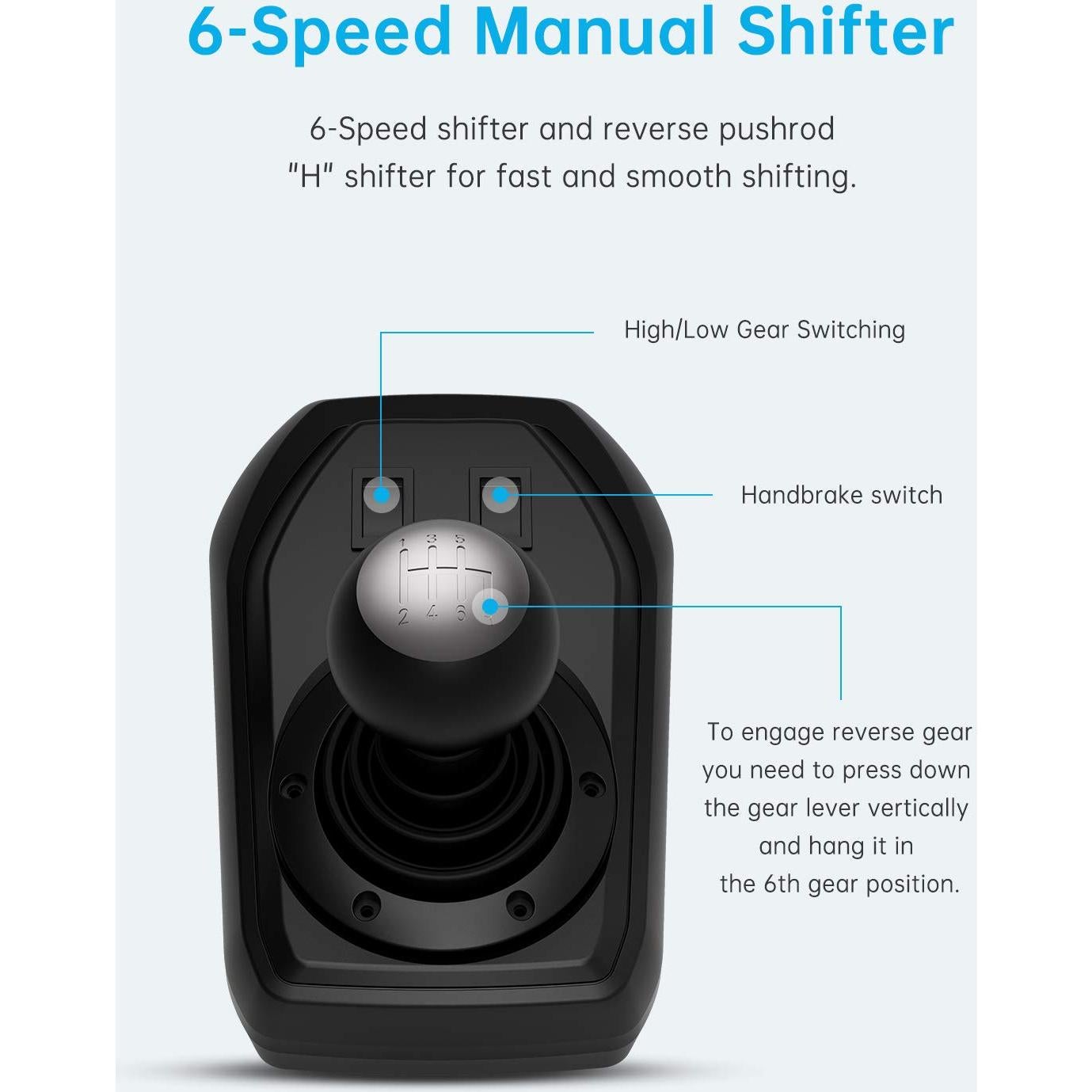 Volante de Carreras PXN V9 con Pedales y Cambiador 270/900 Grados