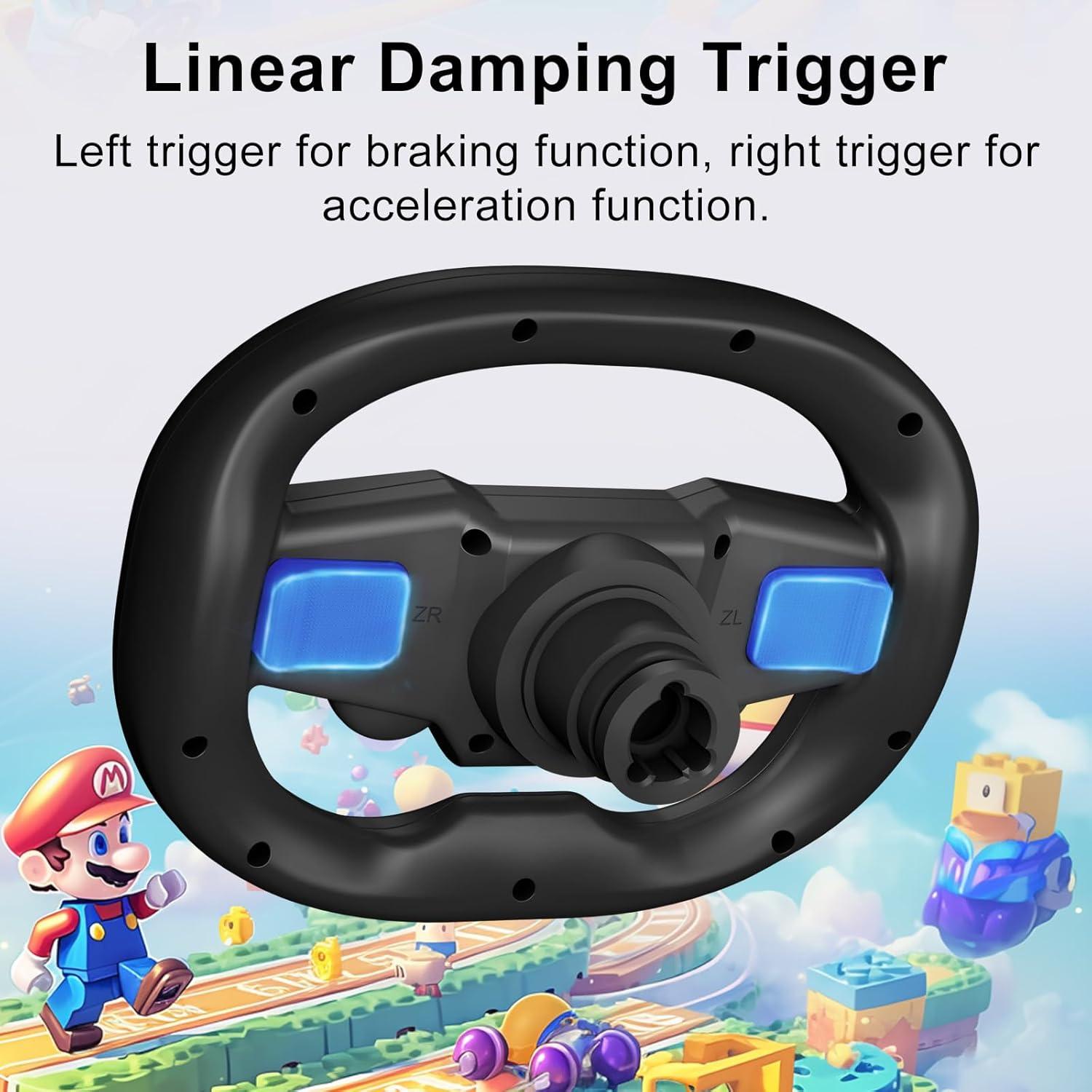 Volante DOYO KT820D con Pedales para PC, PS4, Switch - Bluetooth