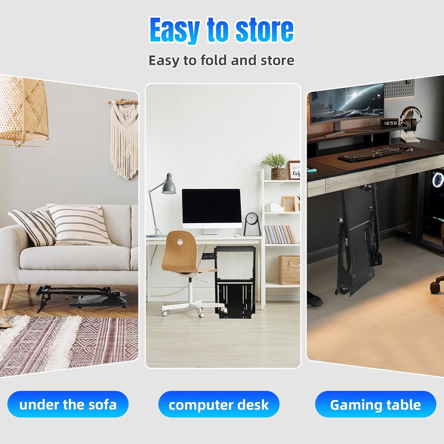 Soporte de Volante Plegable LGIB Ajustable para Simulación