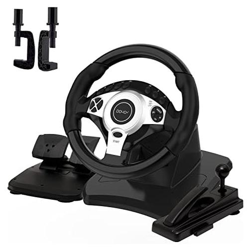 Volante de Carreras DOYO R900 con Pedales y Retroalimentación