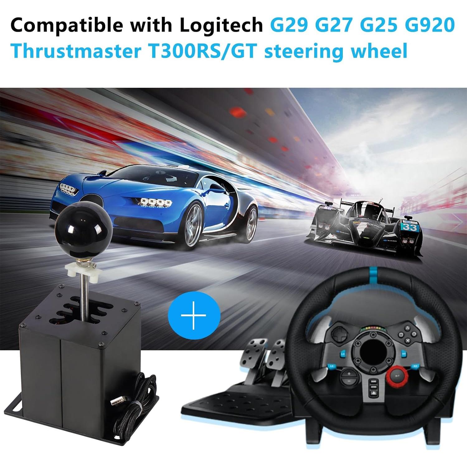 Simulador de Cambio de Marchas Htostar Racing USB para G29 G27 G25