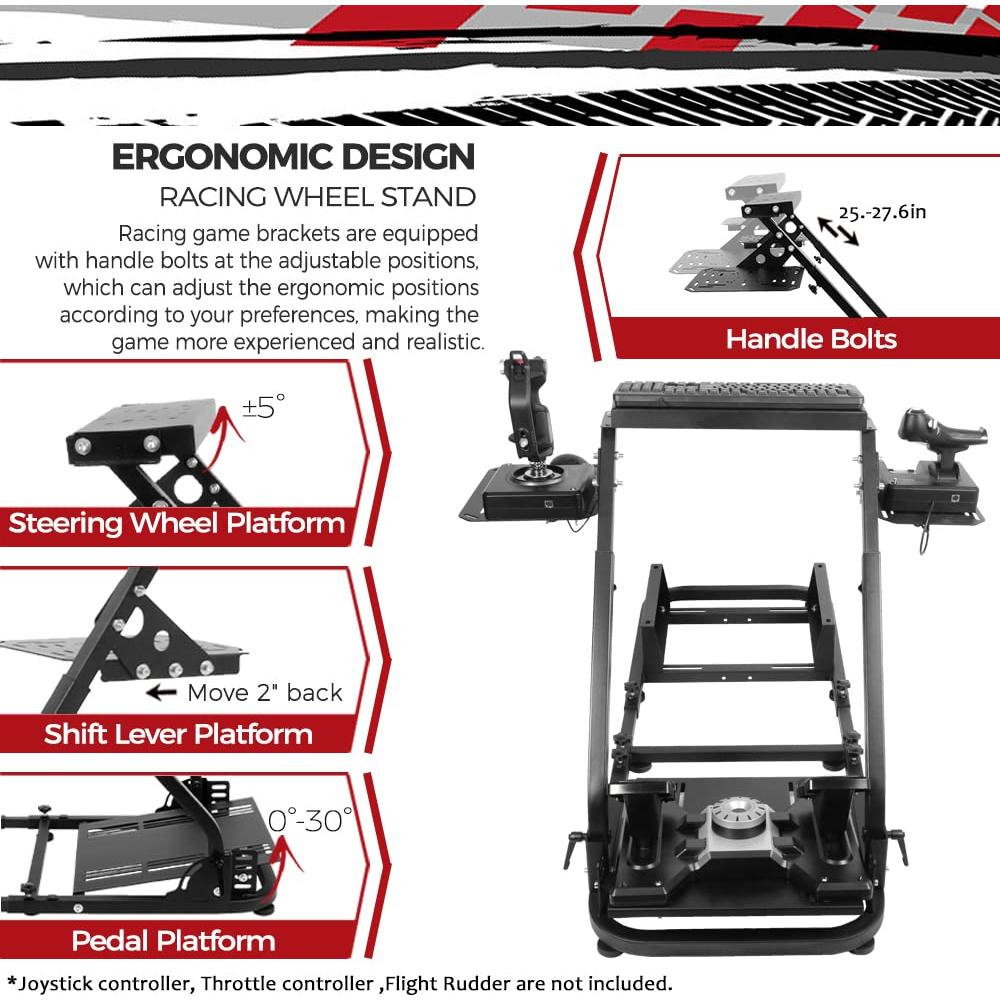 Simulador de Vuelo Racing Cockpit Supllueer Compatible Logitech G29 G920
