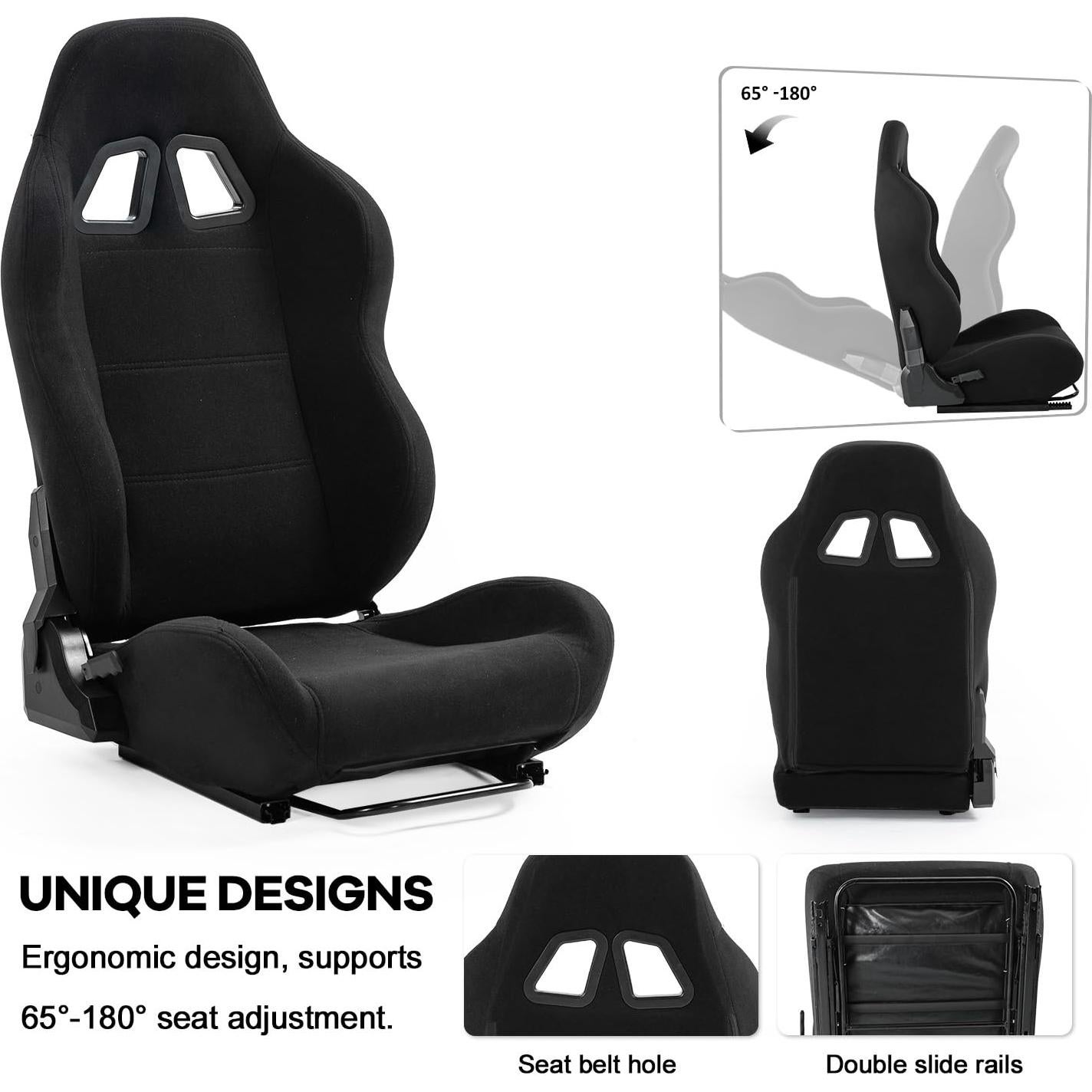 Cockpit de Simulador de Carreras Anman Upgrade Pro 123cm