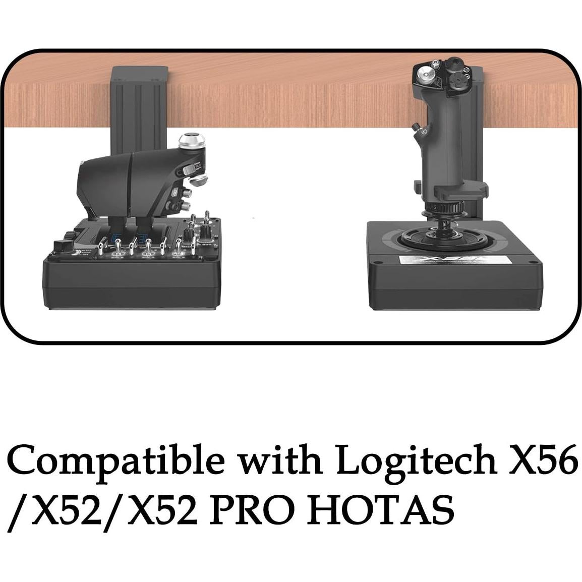 Soporte de Escritorio Universal Buj para Joysticks y HOTAS
