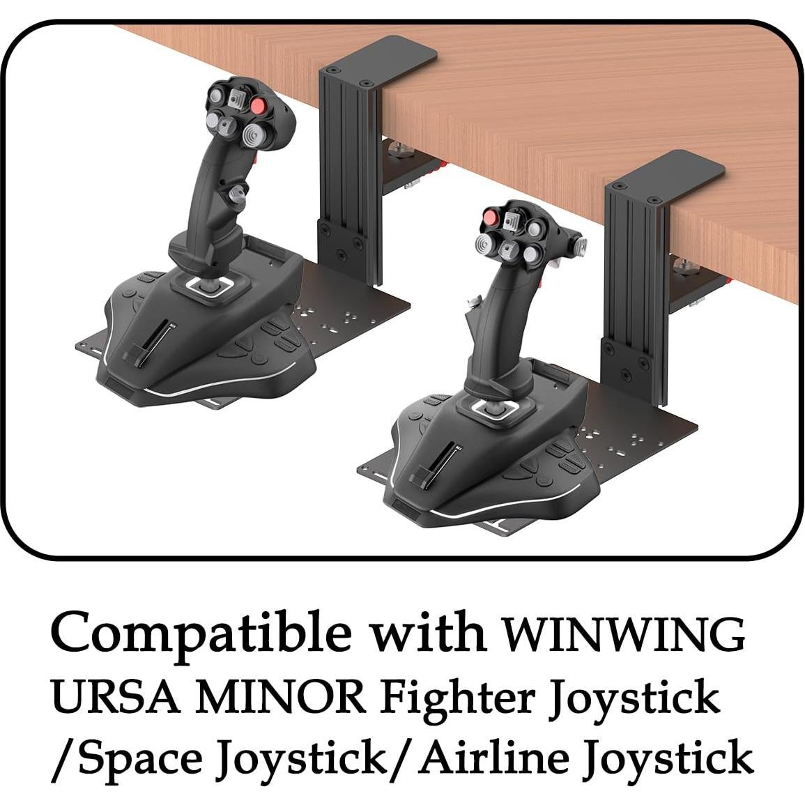 Soporte de Escritorio Universal Buj para Joysticks y HOTAS